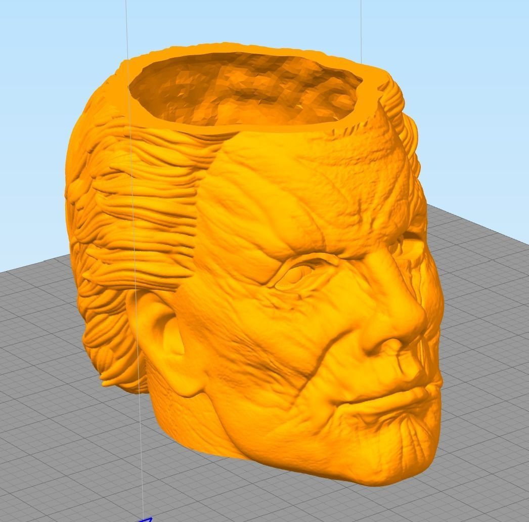 HALLOWEEN MICHAEL MYERS PLANTER 3D print model_3