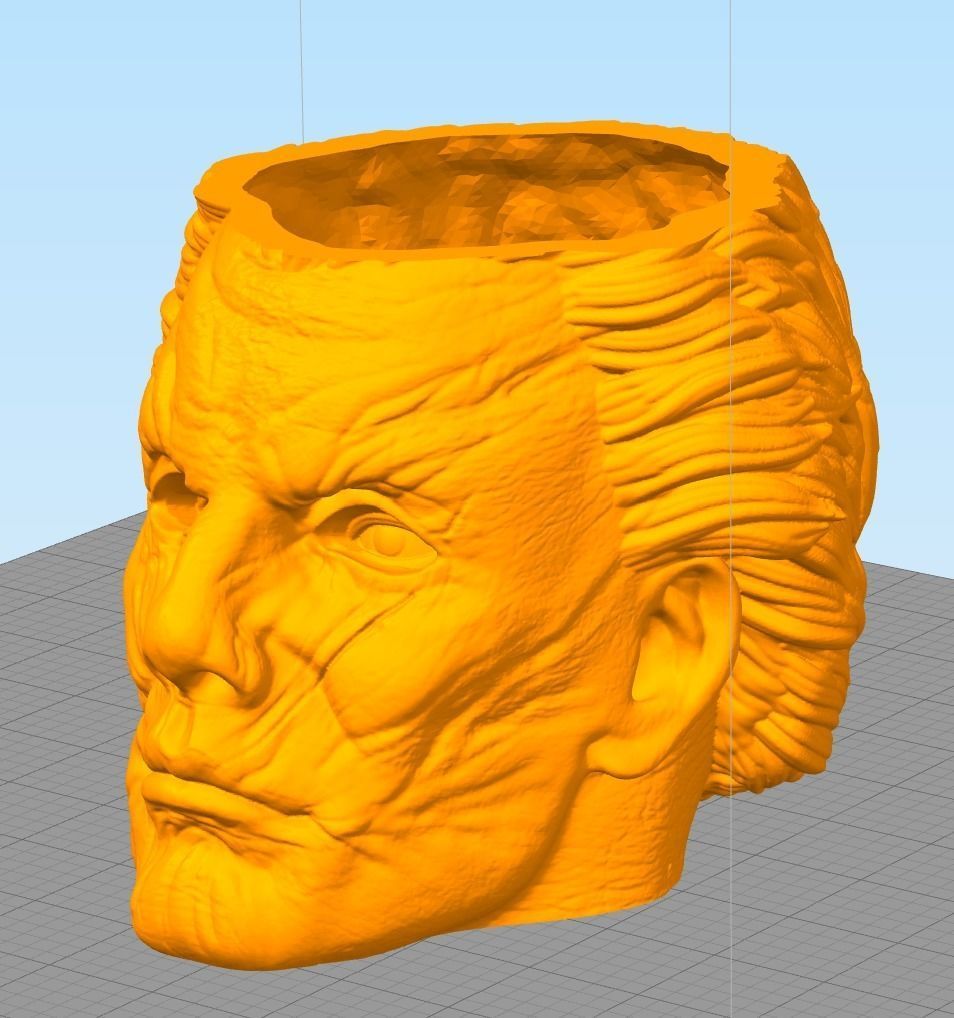 HALLOWEEN MICHAEL MYERS PLANTER 3D print model_4