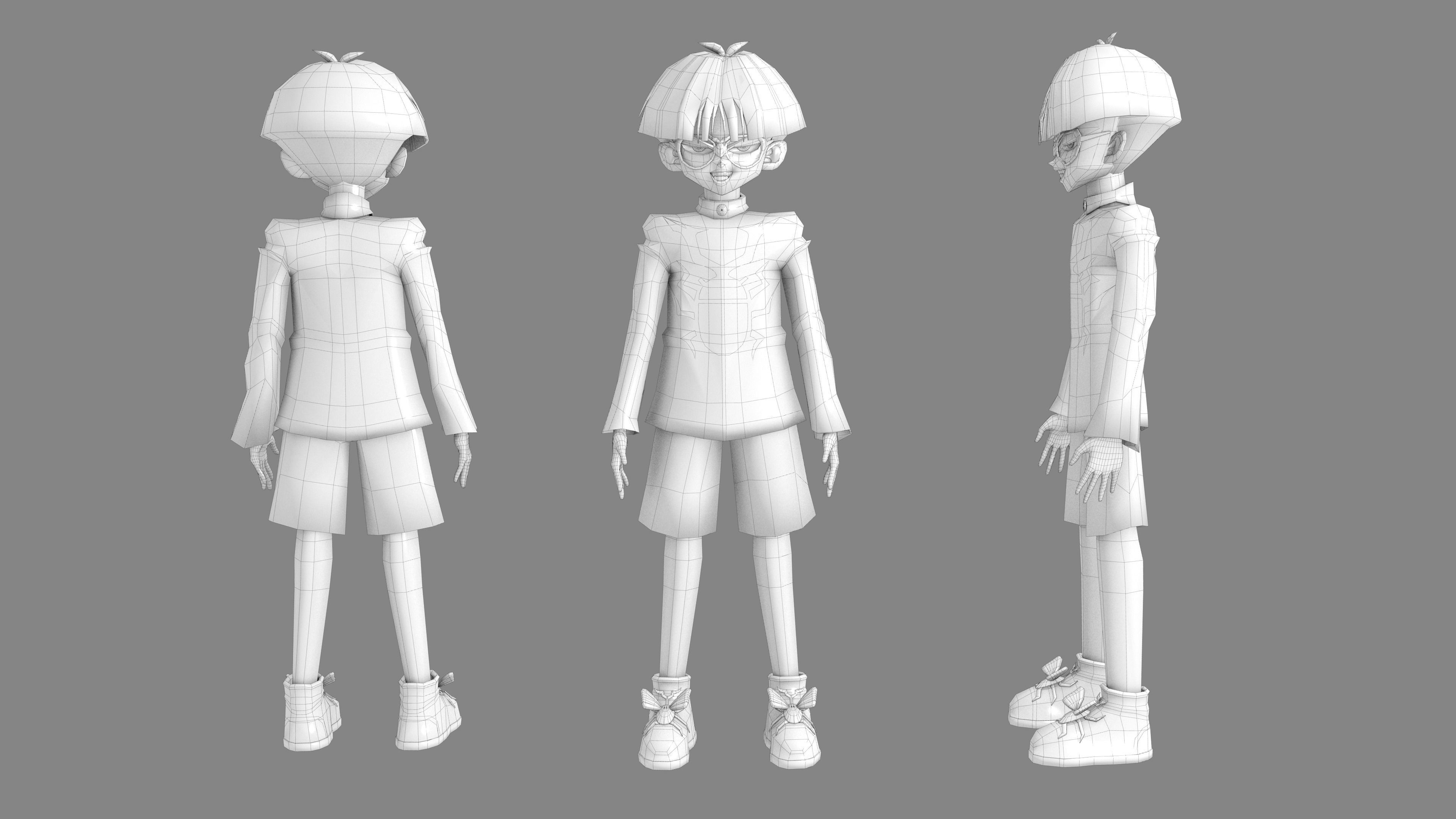 3D model Weevil Underwood yugioh Duel Links VR / AR / lowpoly CGTrader