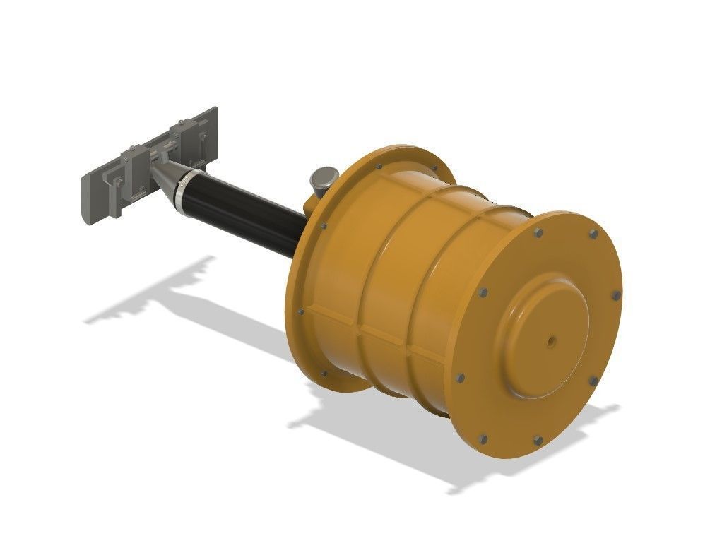 Model Railway - Flange Lubrication and Reservoir 3D print model_1