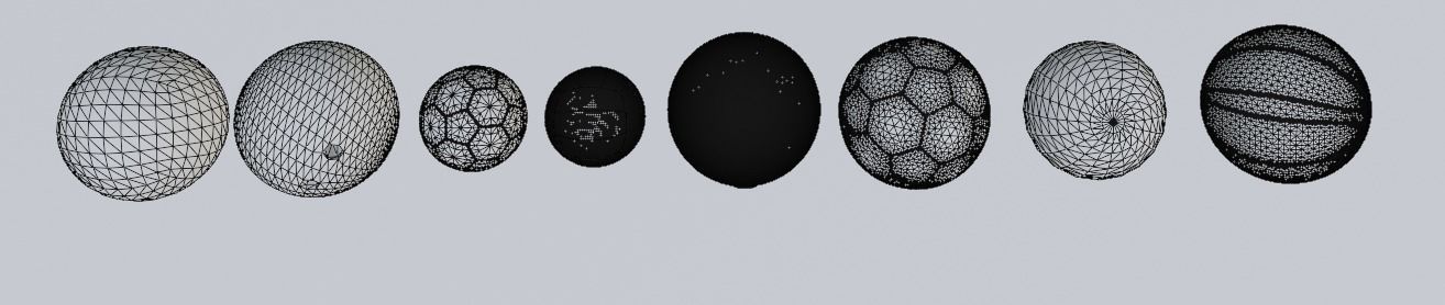 Balls Pack 3D model_2