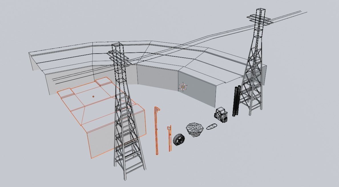 3D model Road Way View VR / AR / low-poly | CGTrader