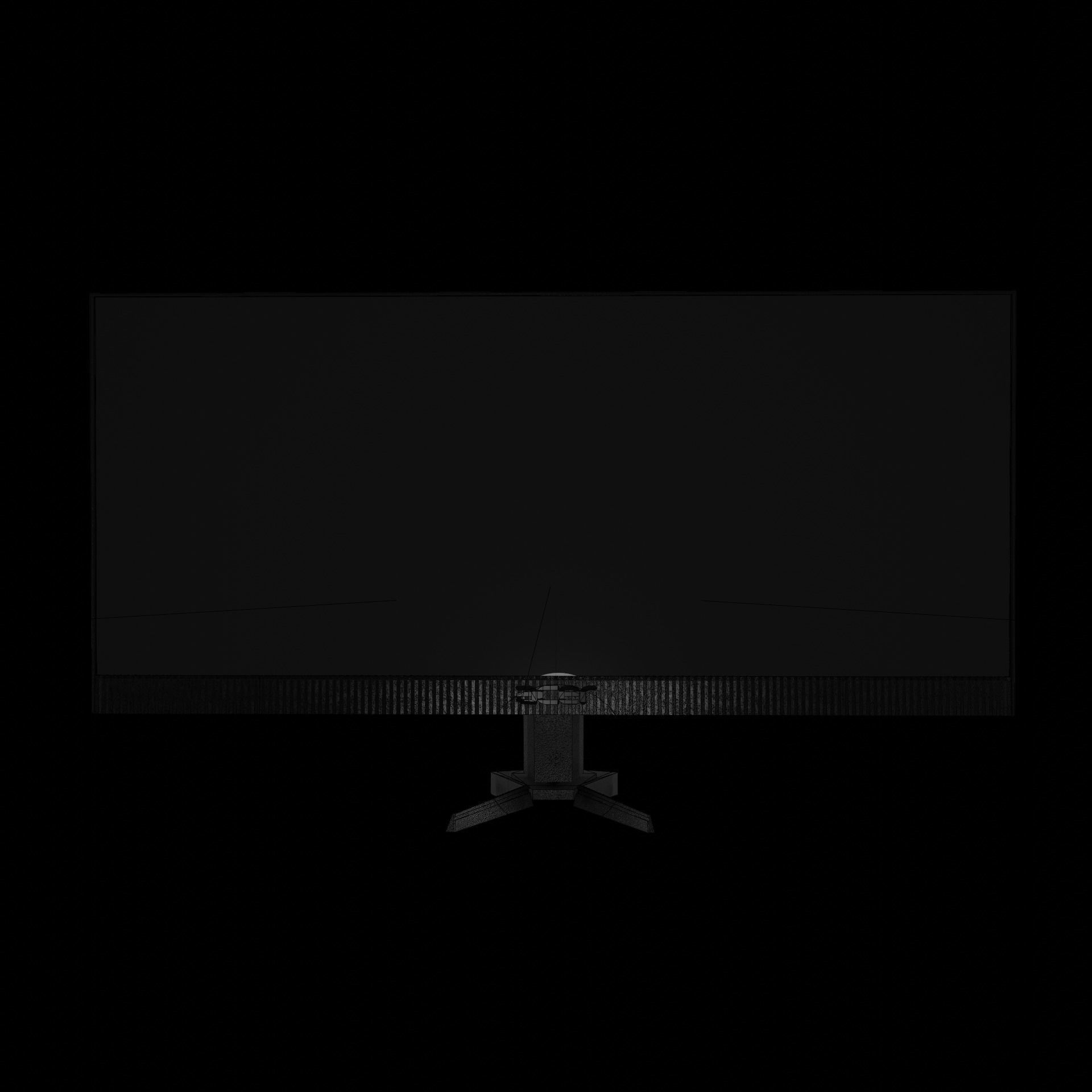 Gaming Monitor Acer pbr  3D model_3