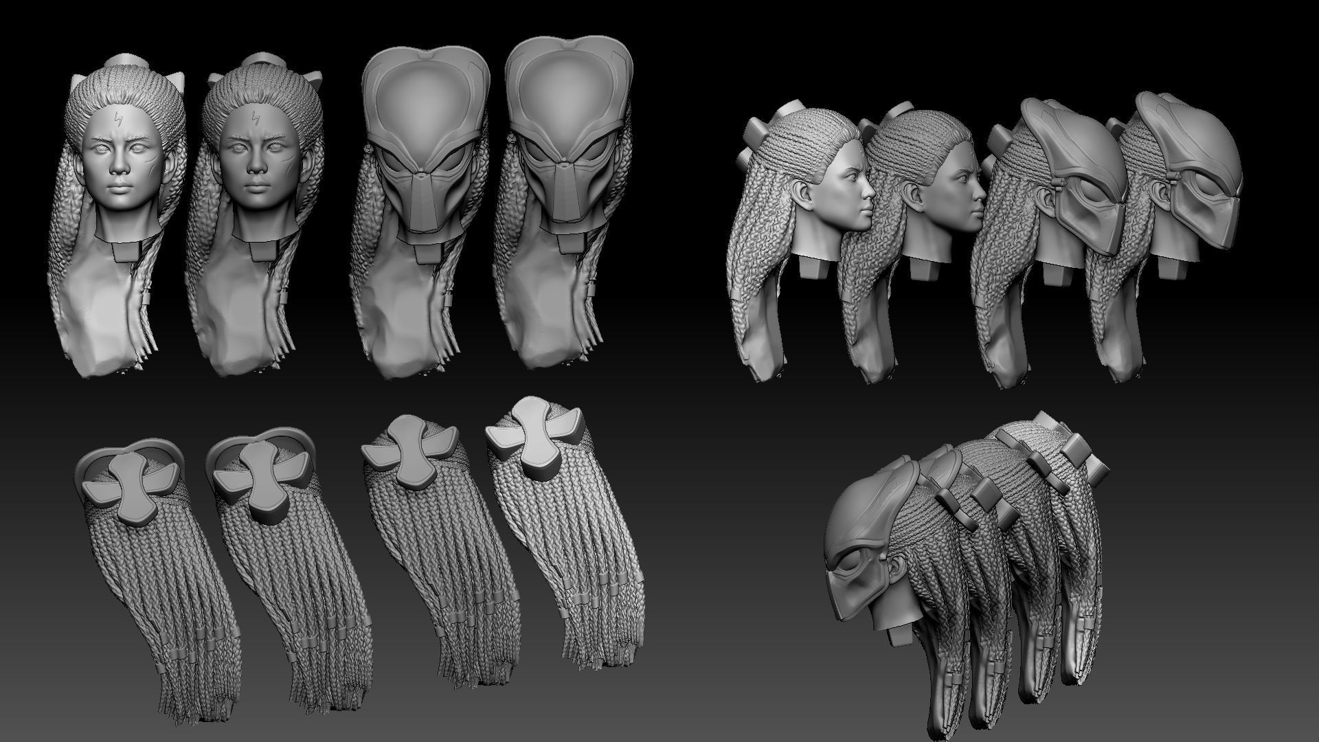 PREDATOR MACHIKO NOGUCHI 3D print model_8