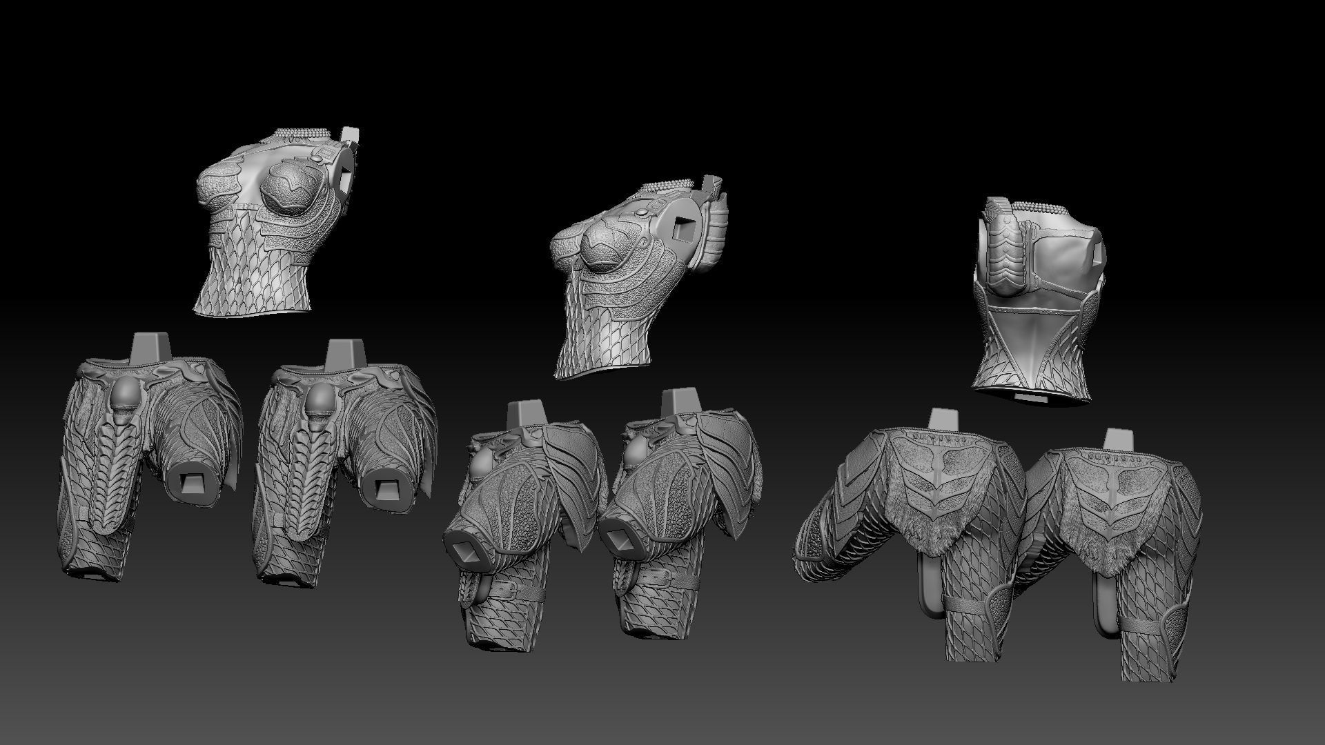 PREDATOR MACHIKO NOGUCHI 3D print model_12