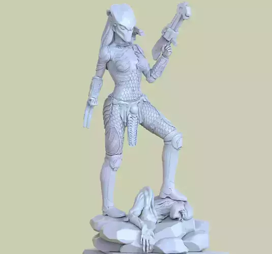 PREDATOR MACHIKO NOGUCHI 3D print model