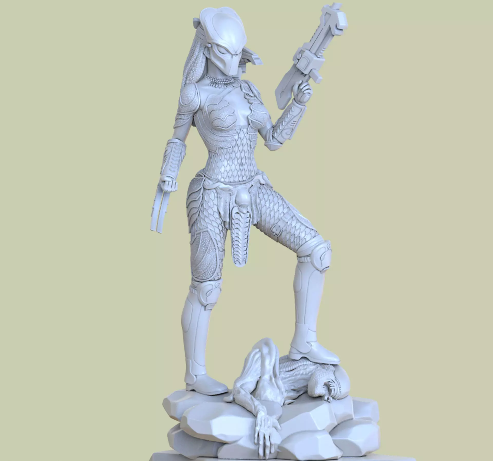 PREDATOR MACHIKO NOGUCHI 3D print model_0