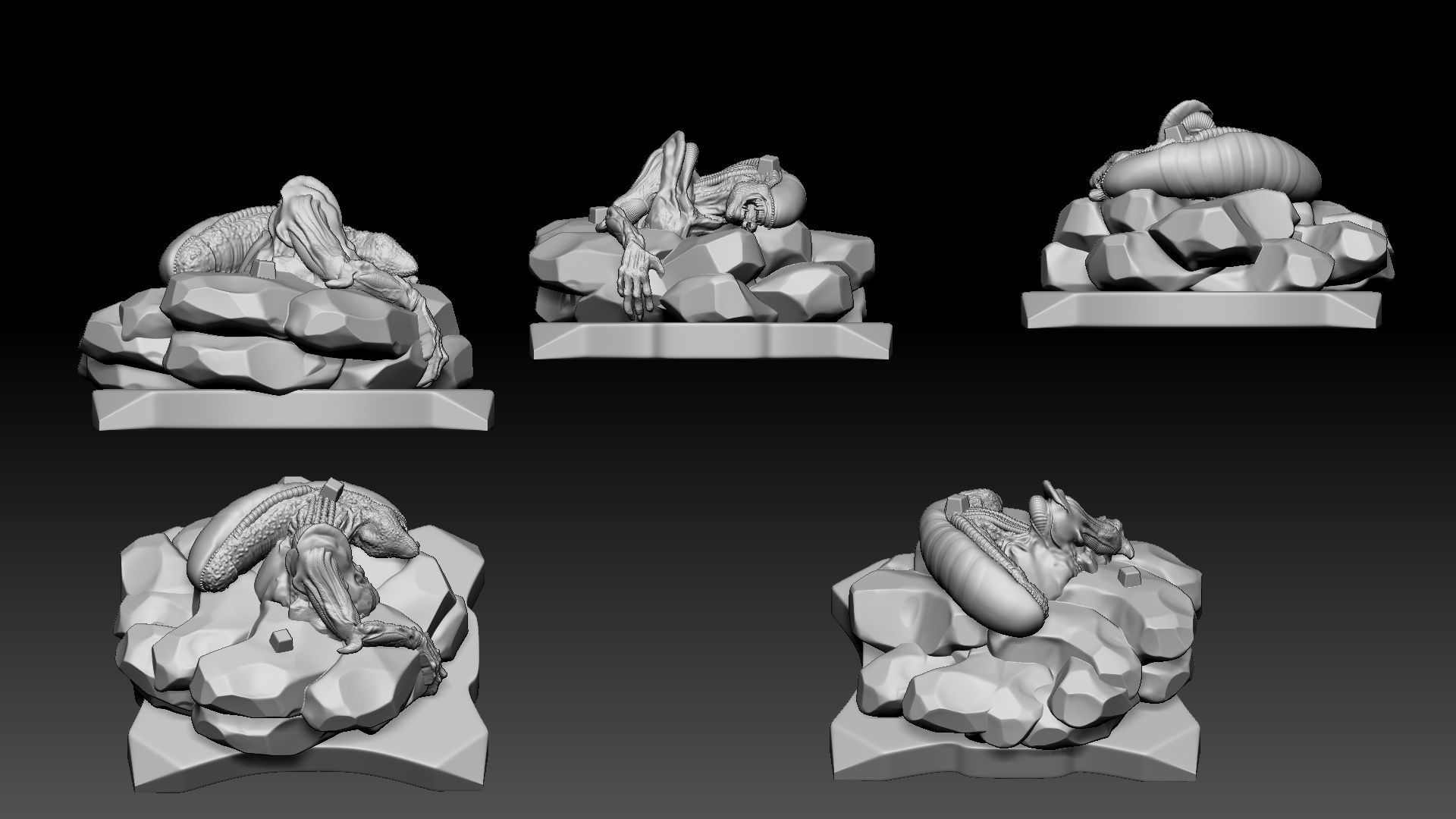 PREDATOR MACHIKO NOGUCHI 3D print model_9