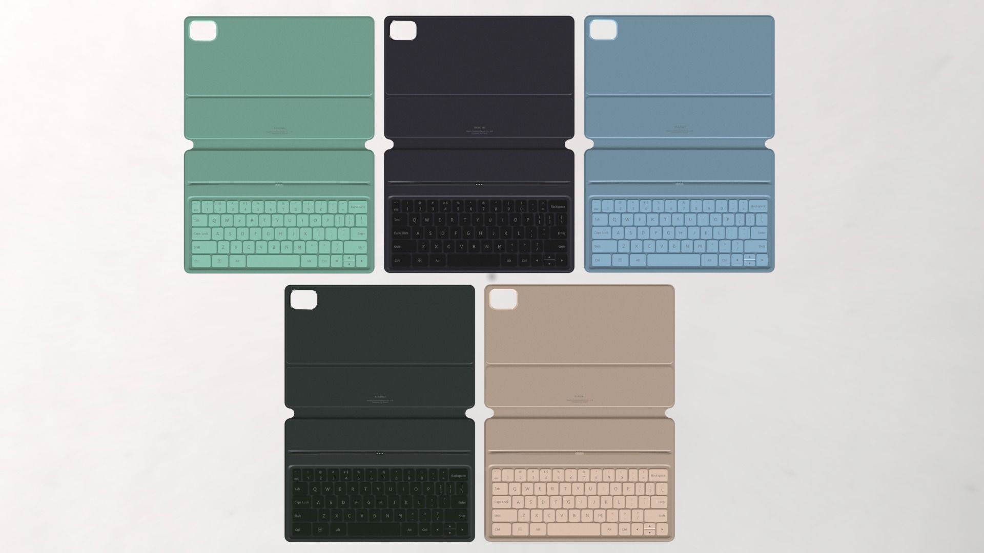 Xiaomi Pad 5 Tablet Keyboard Case and Smart Pen 3D Model Collection_25