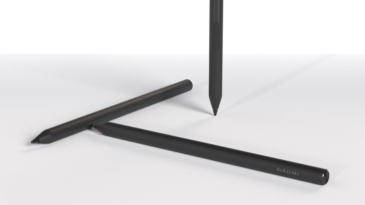 Xiaomi Pad 5 Tablet Keyboard Case and Smart Pen 3D Model Collection_10