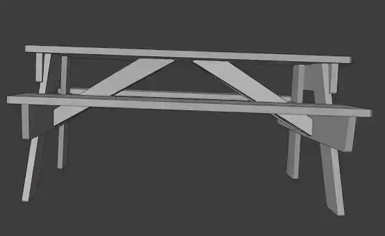 ANIMATED PICNIC TABLE