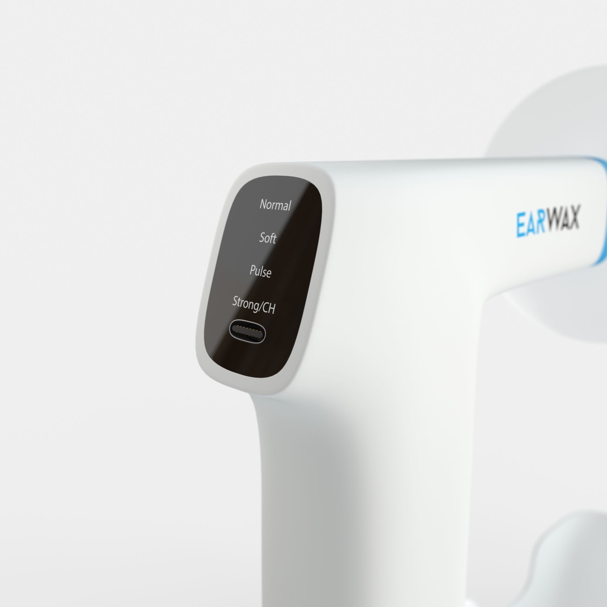 ELECTRIC EARWAX REMOVER Low-poly 3D model_1