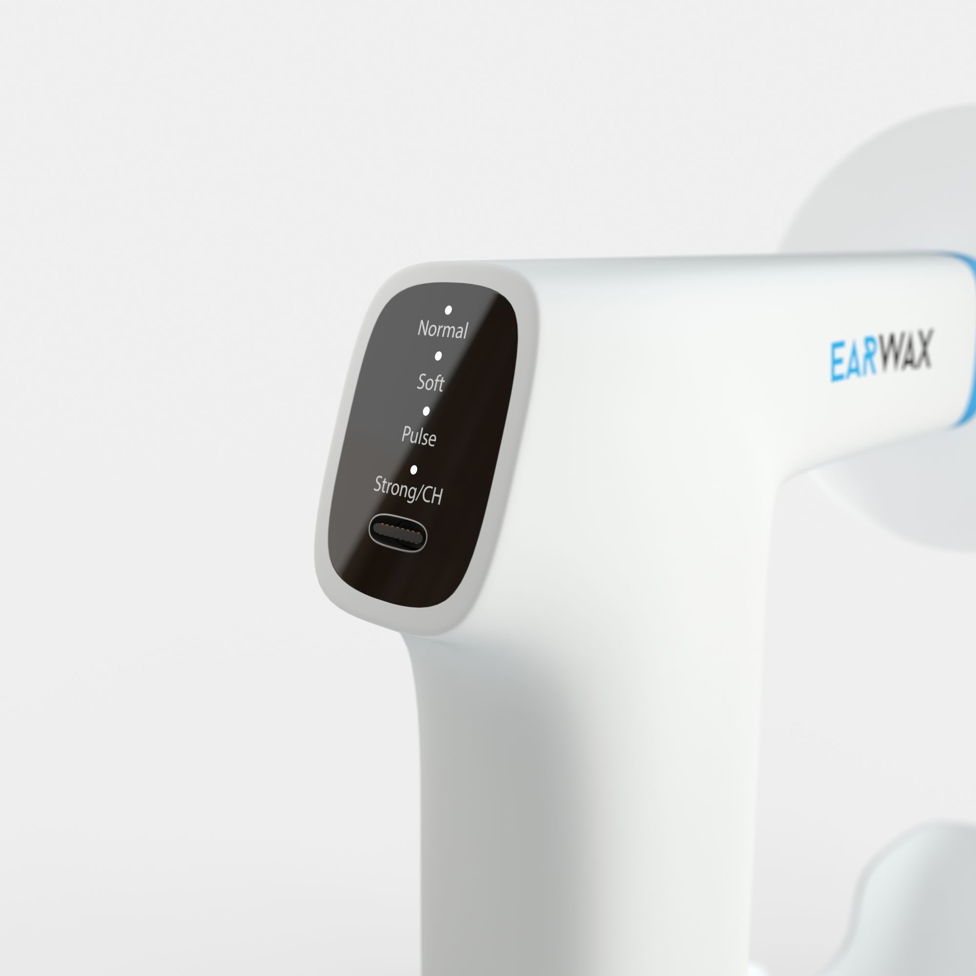 ELECTRIC EARWAX REMOVER Low-poly 3D model_2