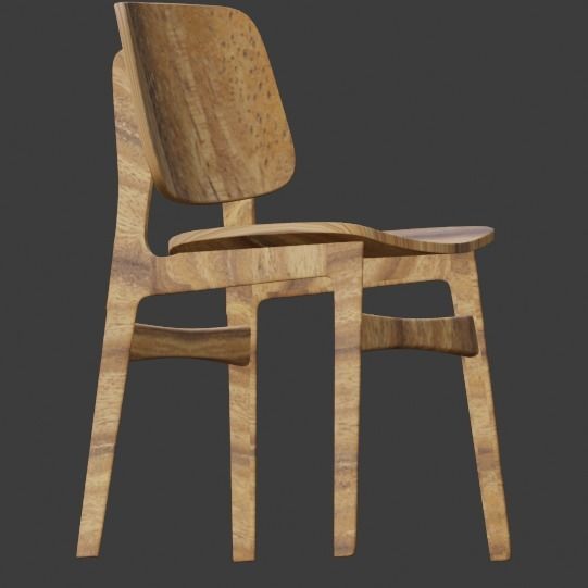 VIS CHAIR 3D model_2