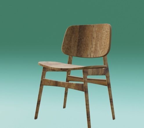 VIS CHAIR 3D model_4