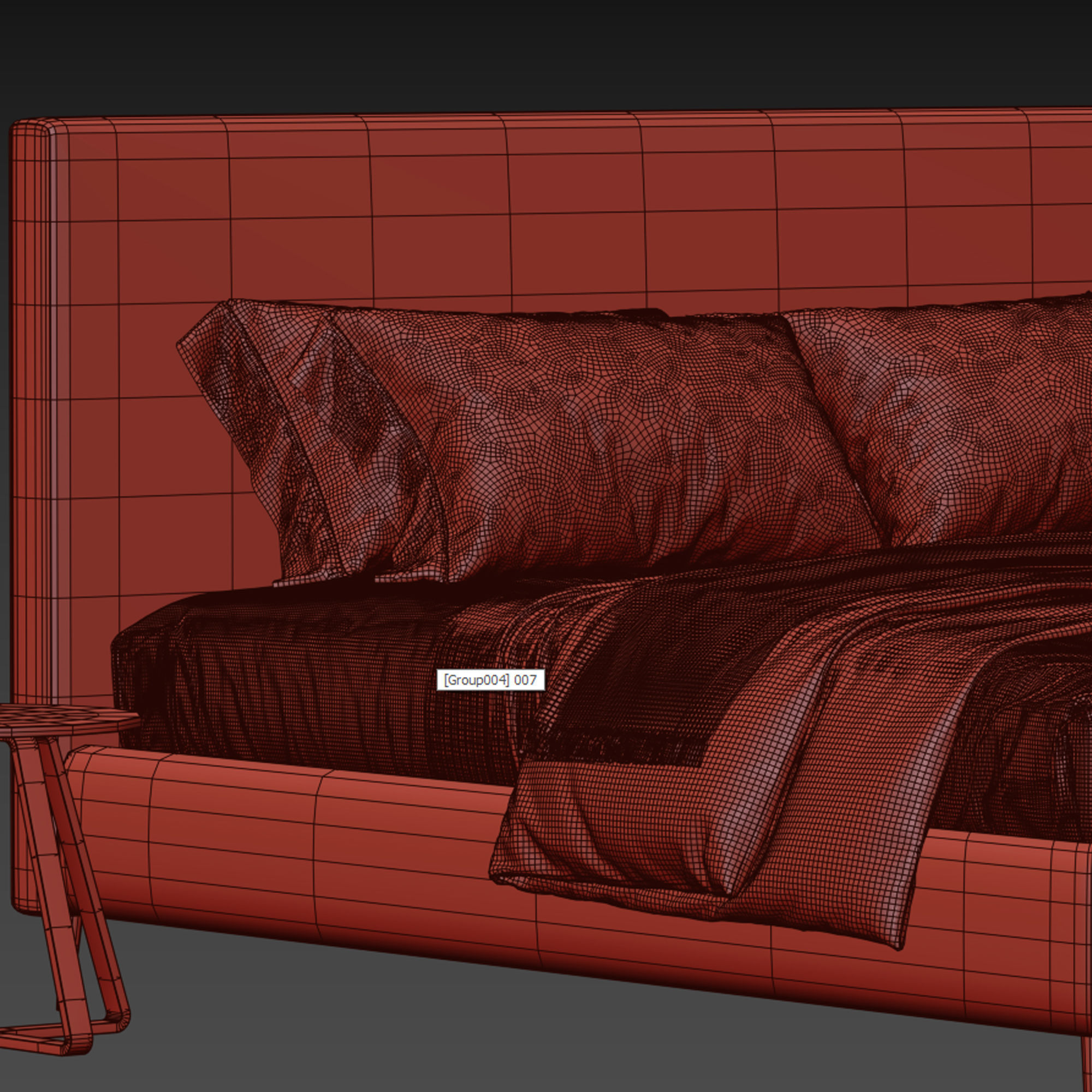 Twils Dread Bed 3D model_2