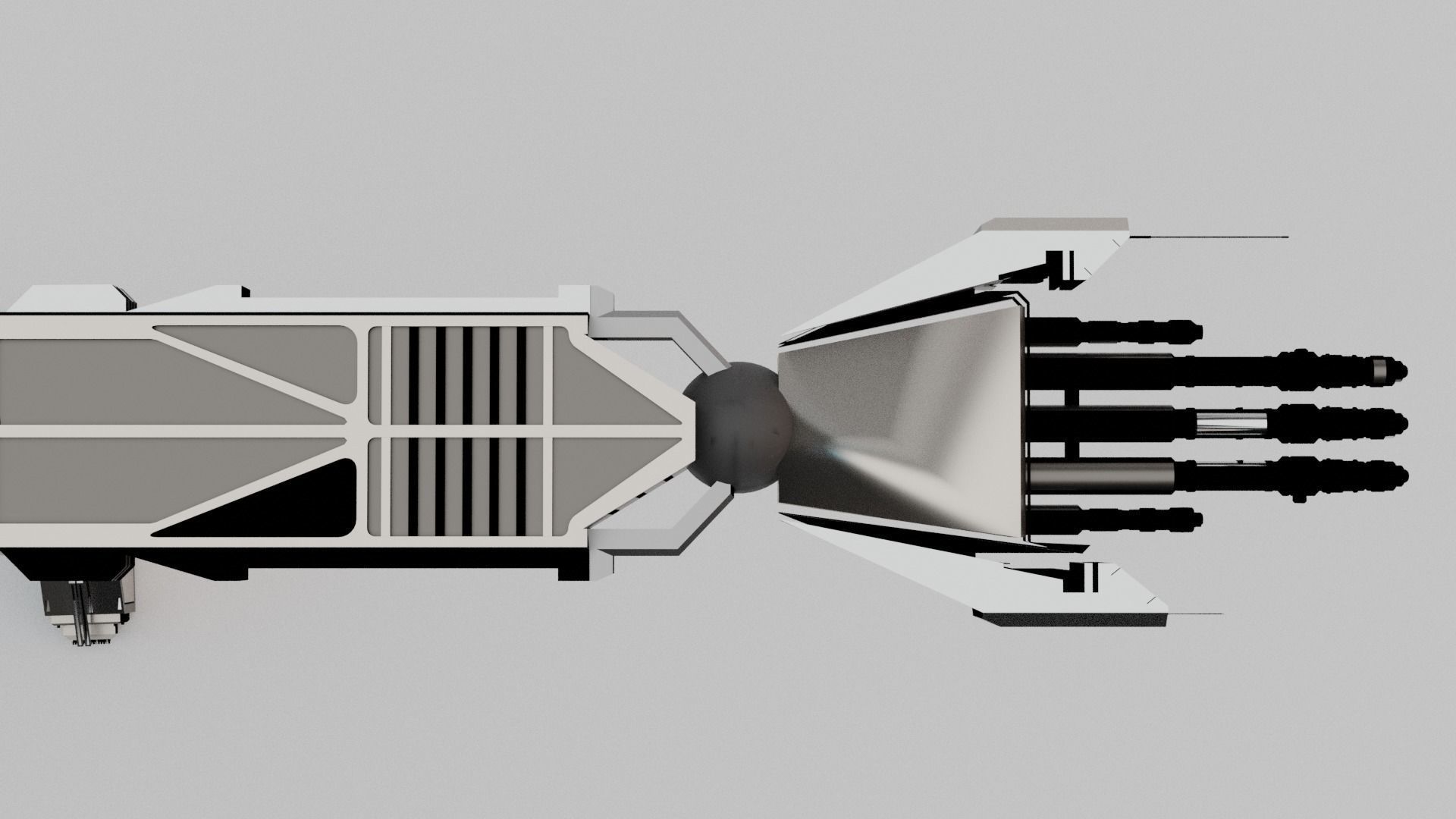 Sci-Fi Robot 3D model_10