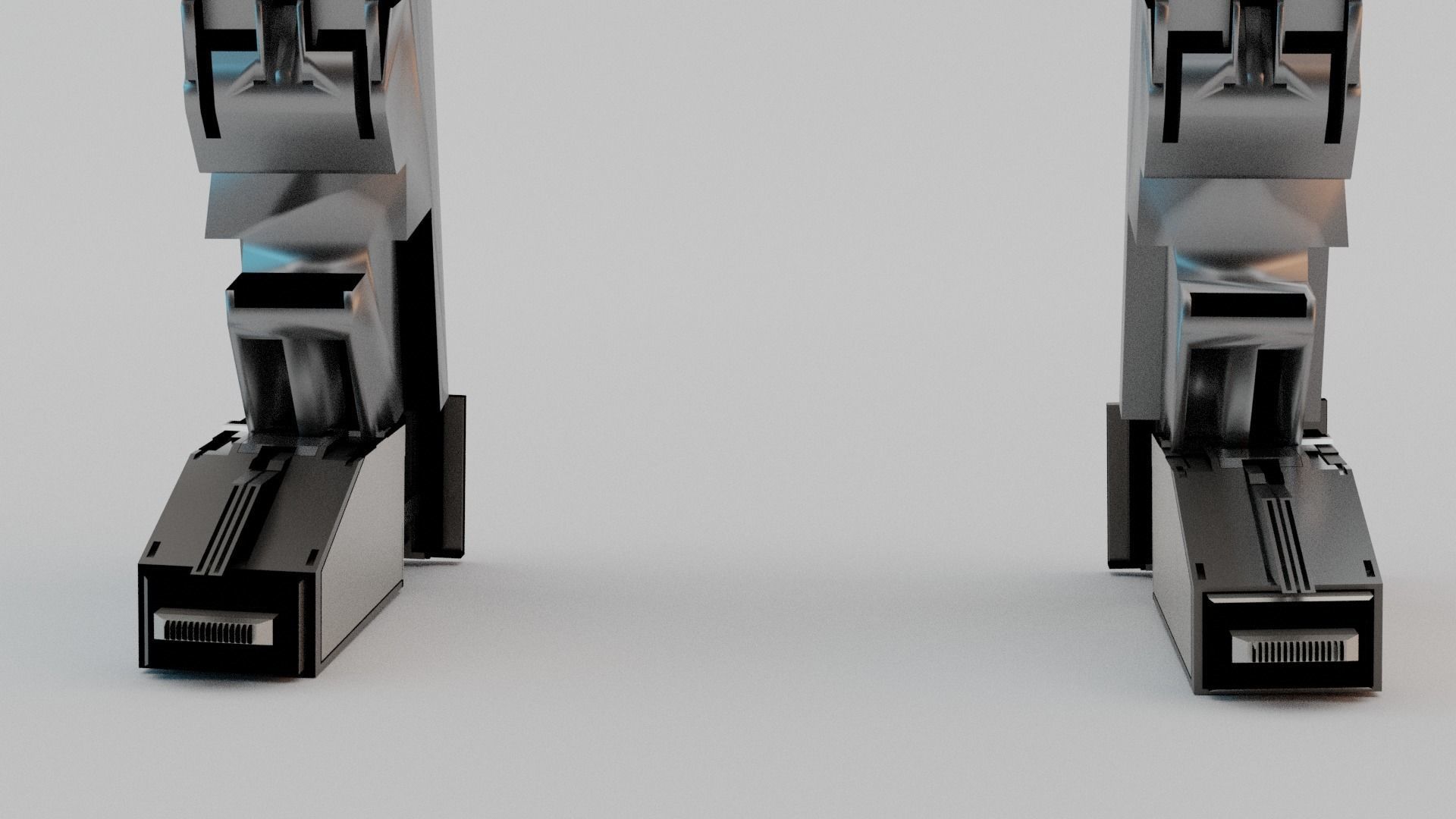 Sci-Fi Robot 3D model_7