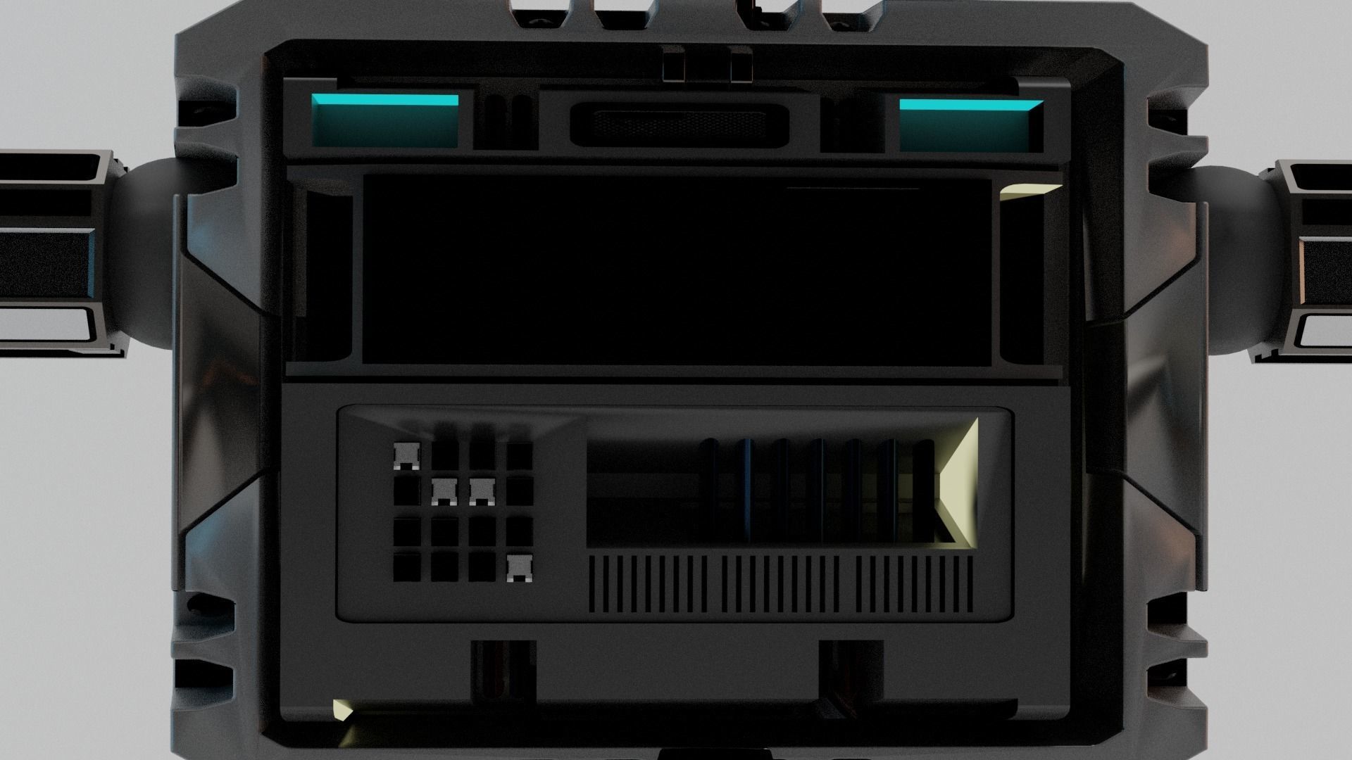 Sci-Fi Robot 3D model_9