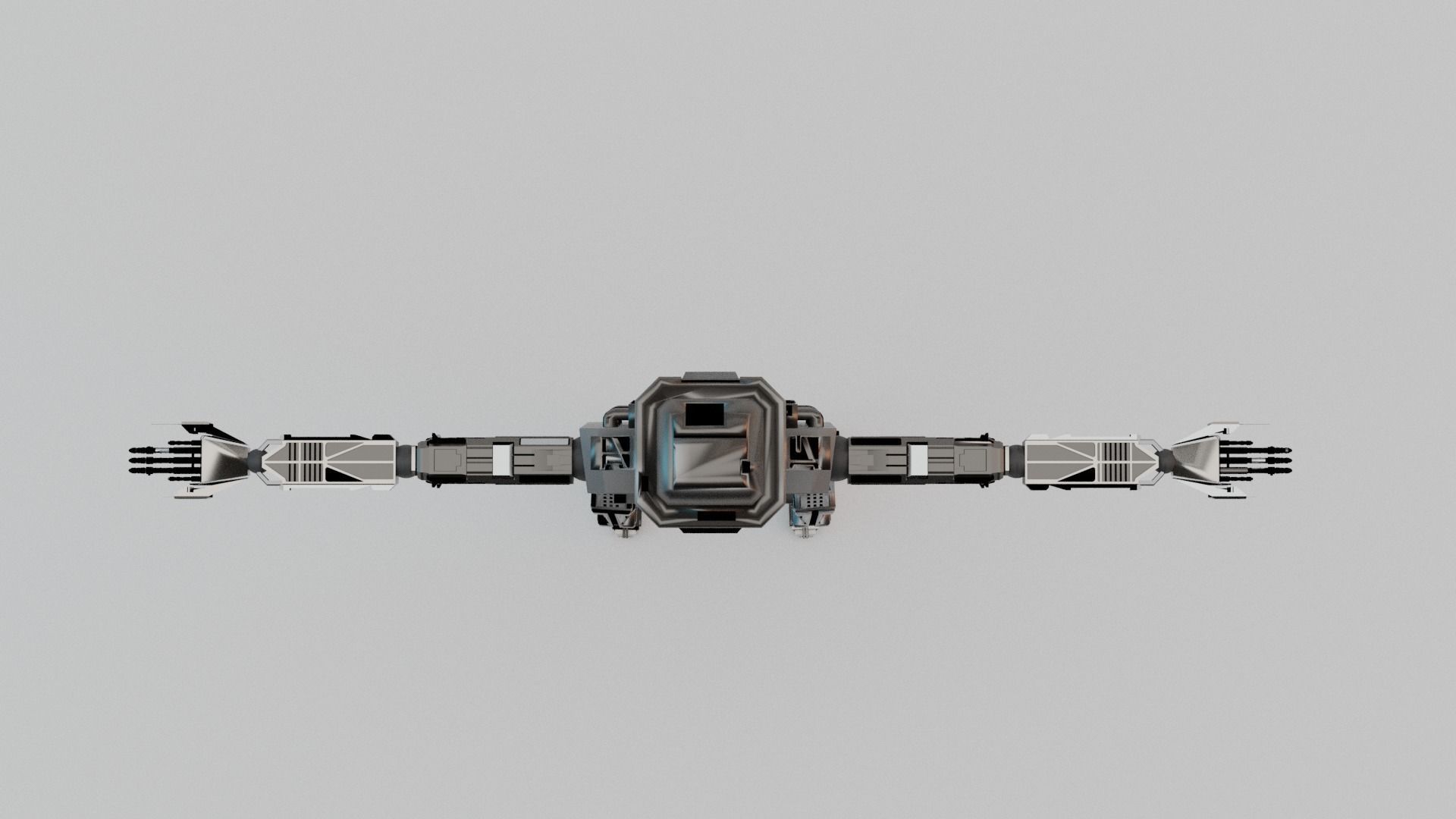 Sci-Fi Robot 3D model_11