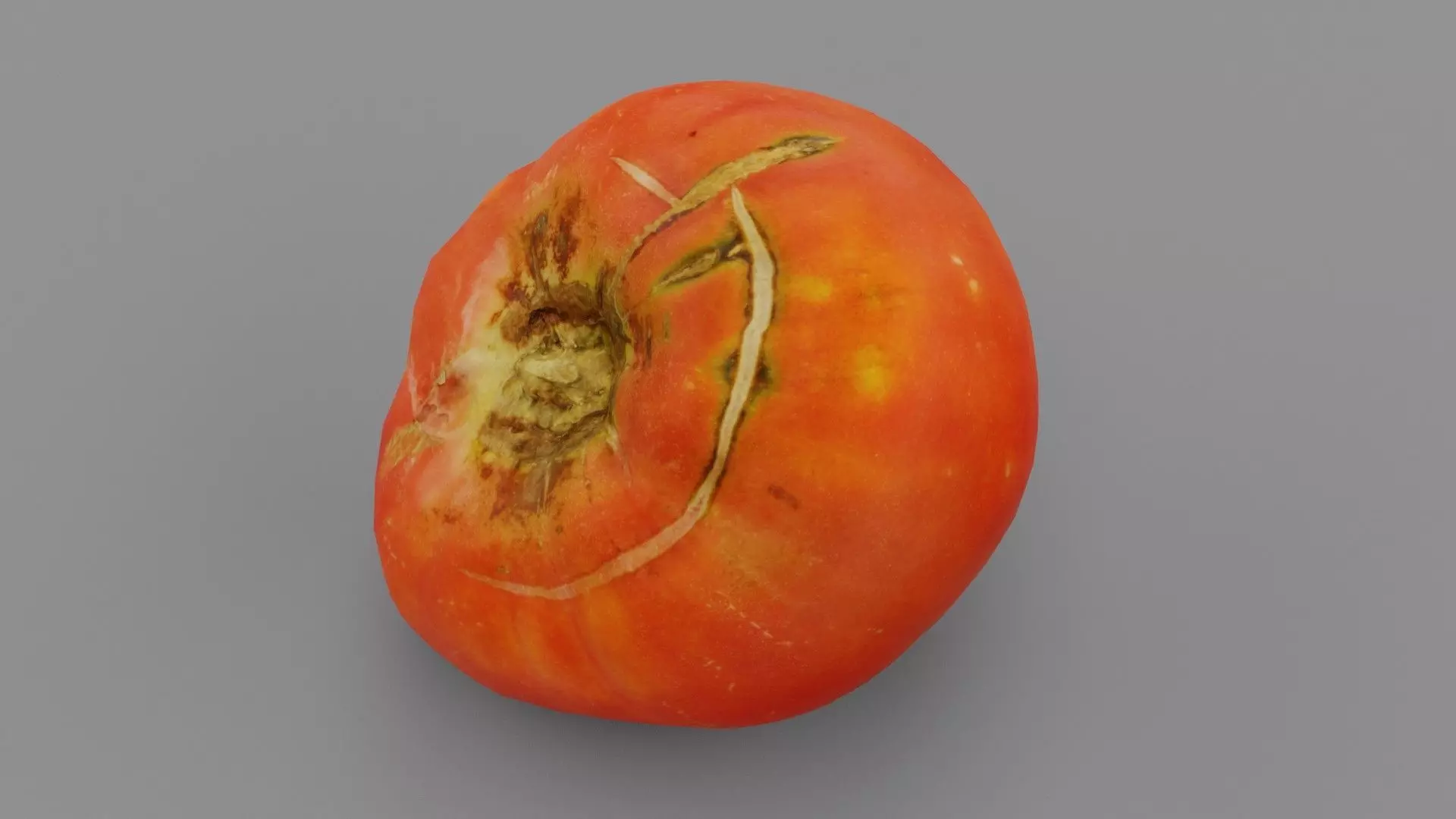 Tomato 01 Low-poly 3D model