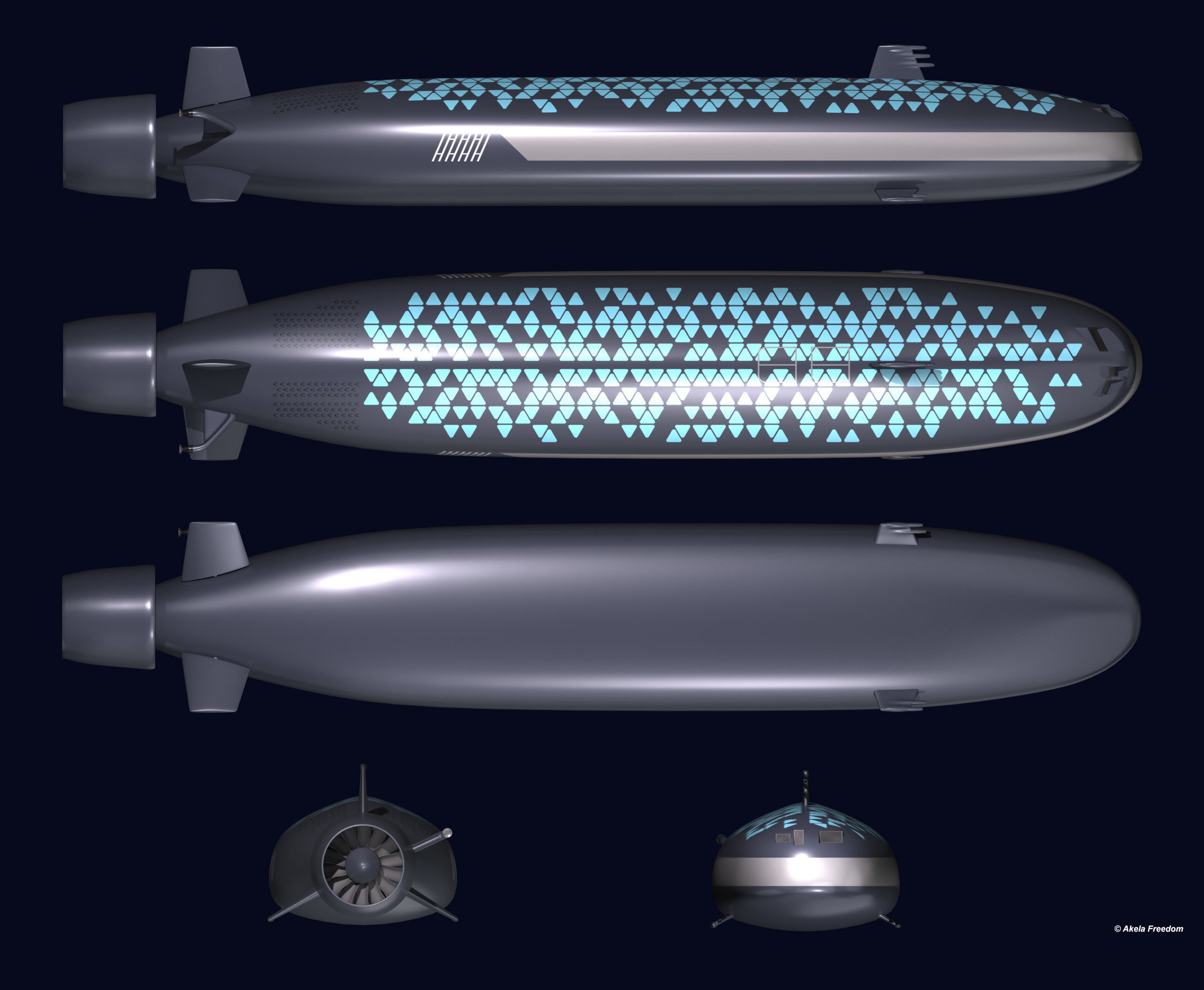 Surrogat-V UUV 3D model_8