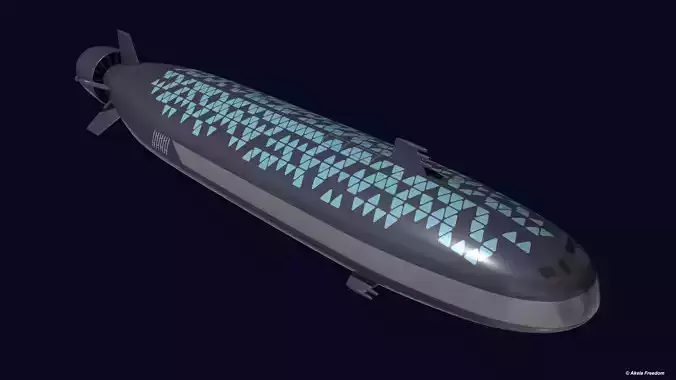 Surrogat-V UUV 3D model