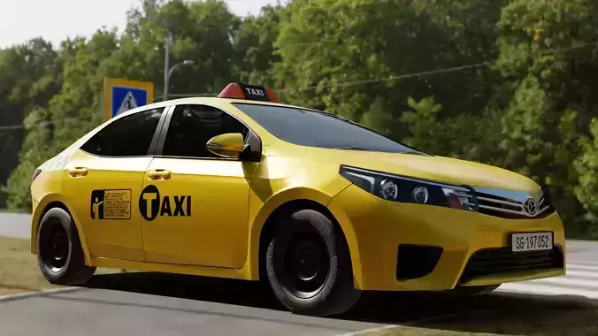 taxi car
