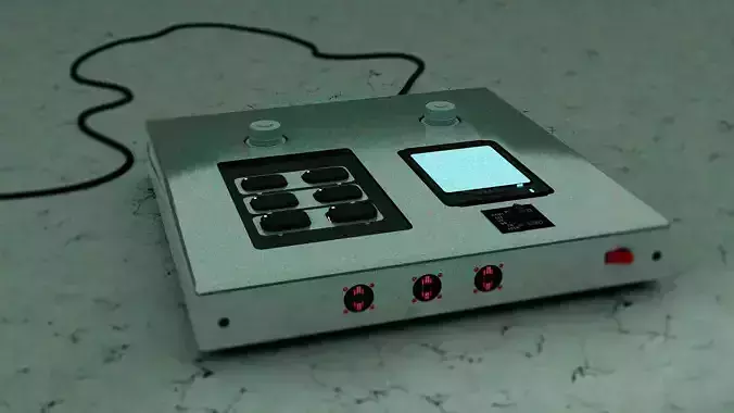 Radio transmitter Free 3D model