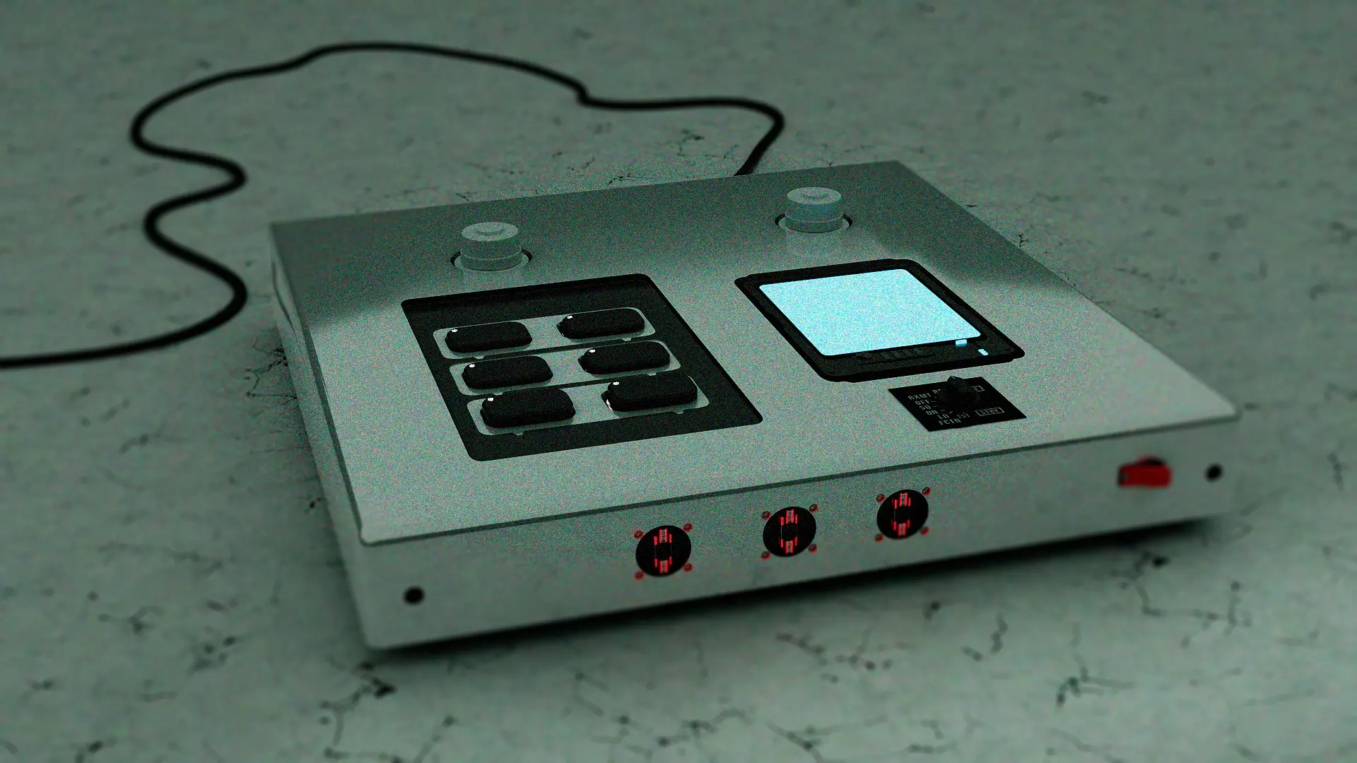 Radio transmitter Free 3D model