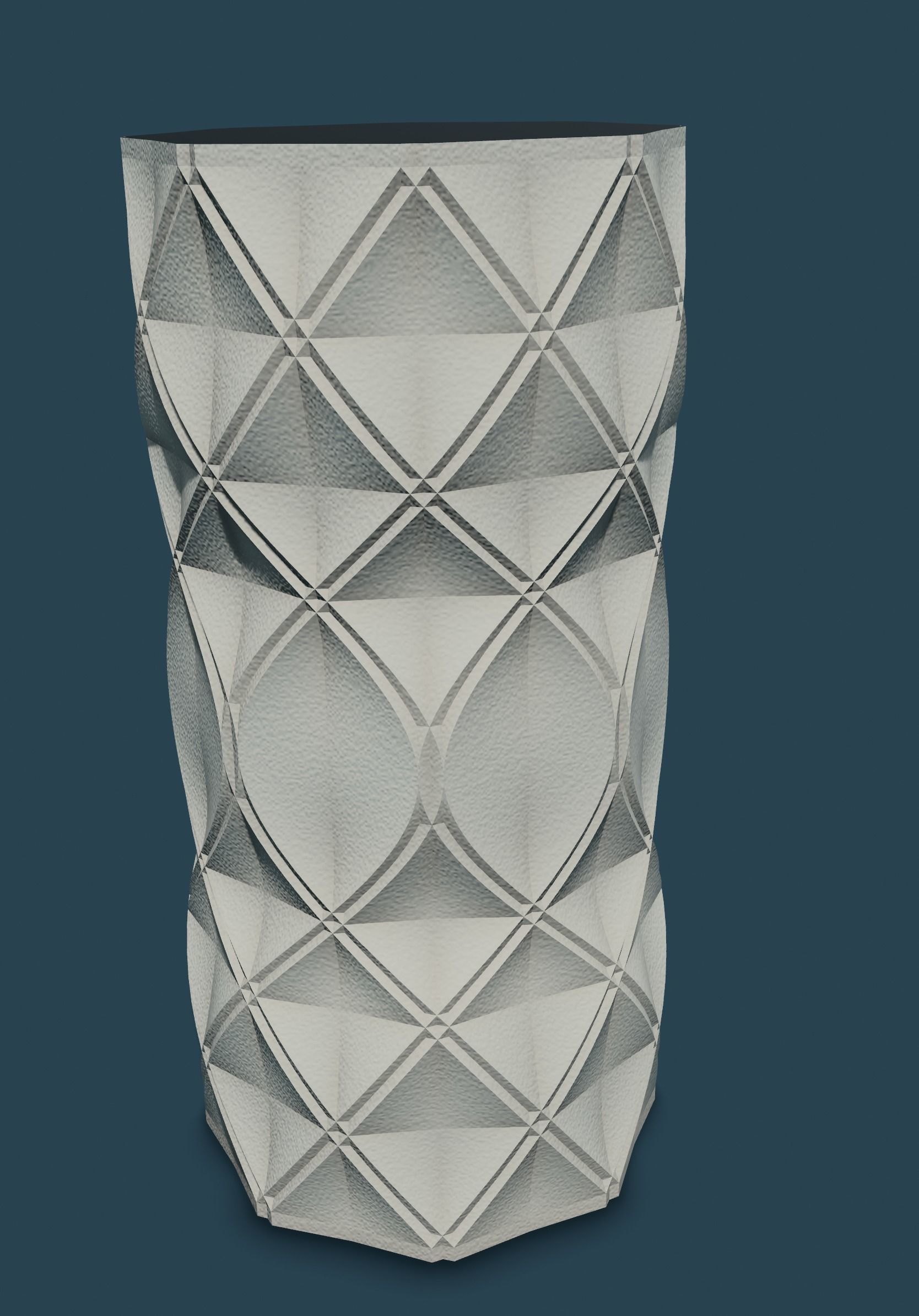 Vase Diamant V1 3D print model_11