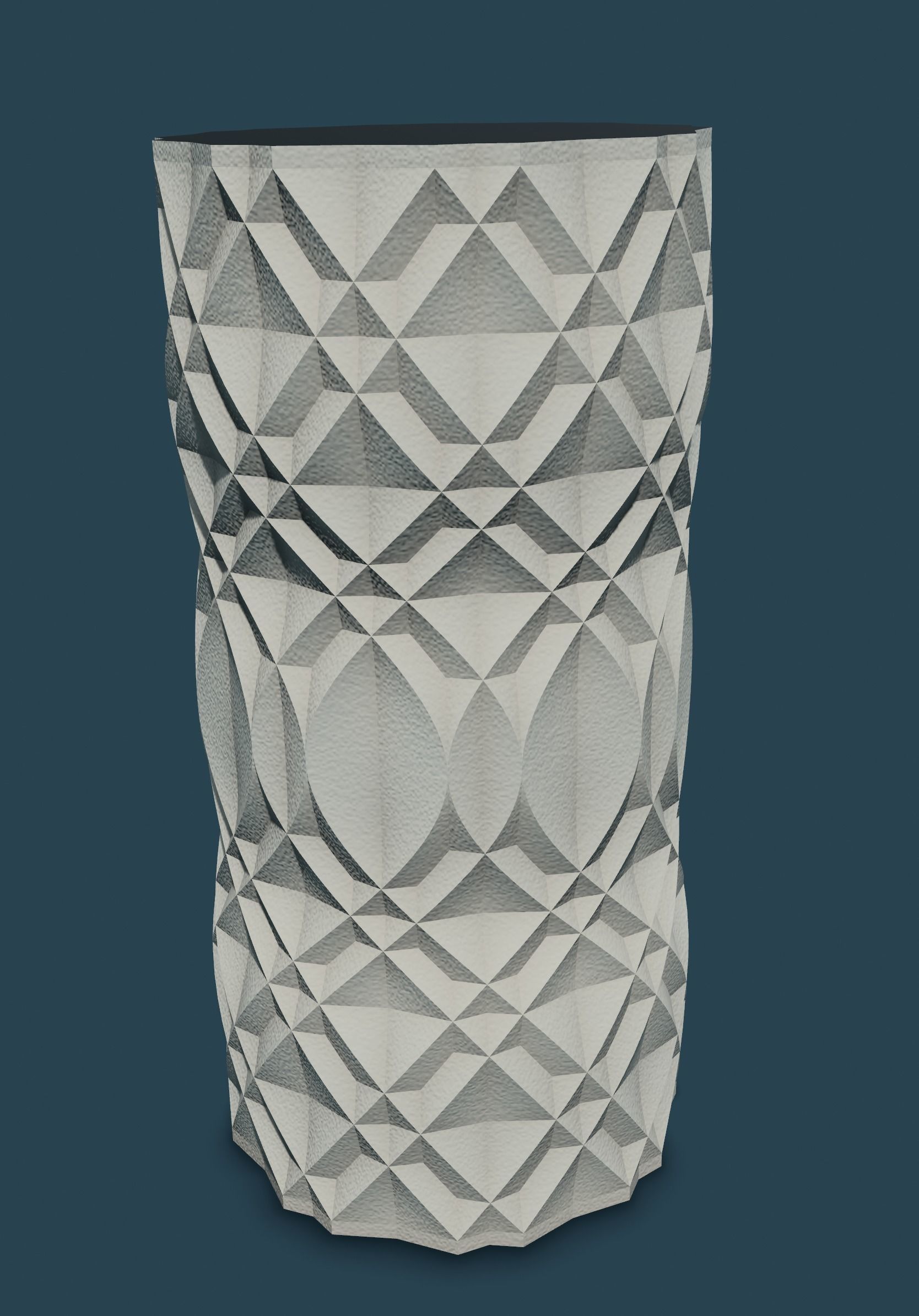 Vase Diamant V1 3D print model_10