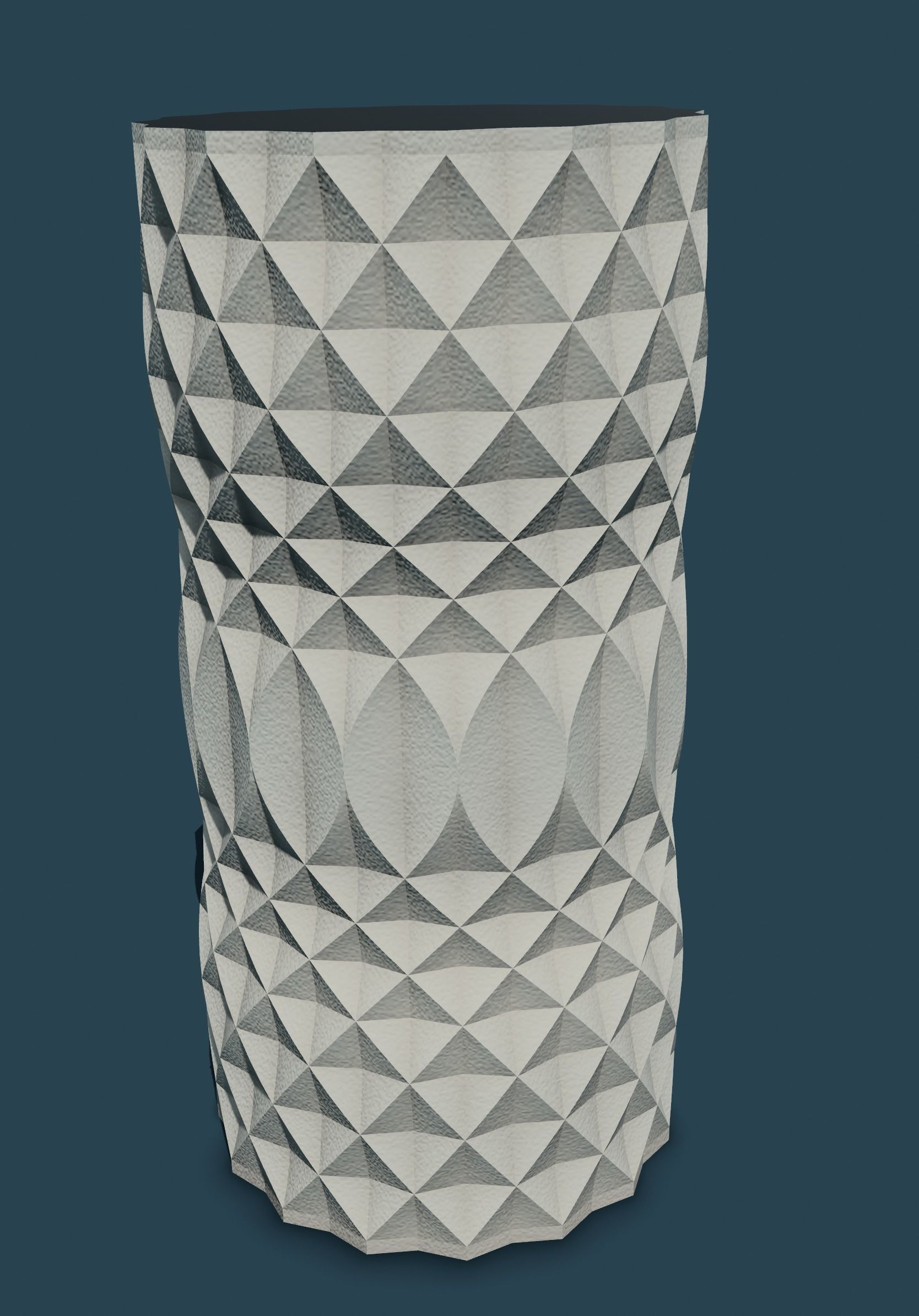 Vase Diamant V1 3D print model_13