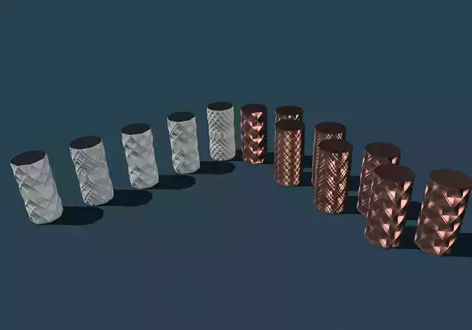Vase Diamant V1 3D print model