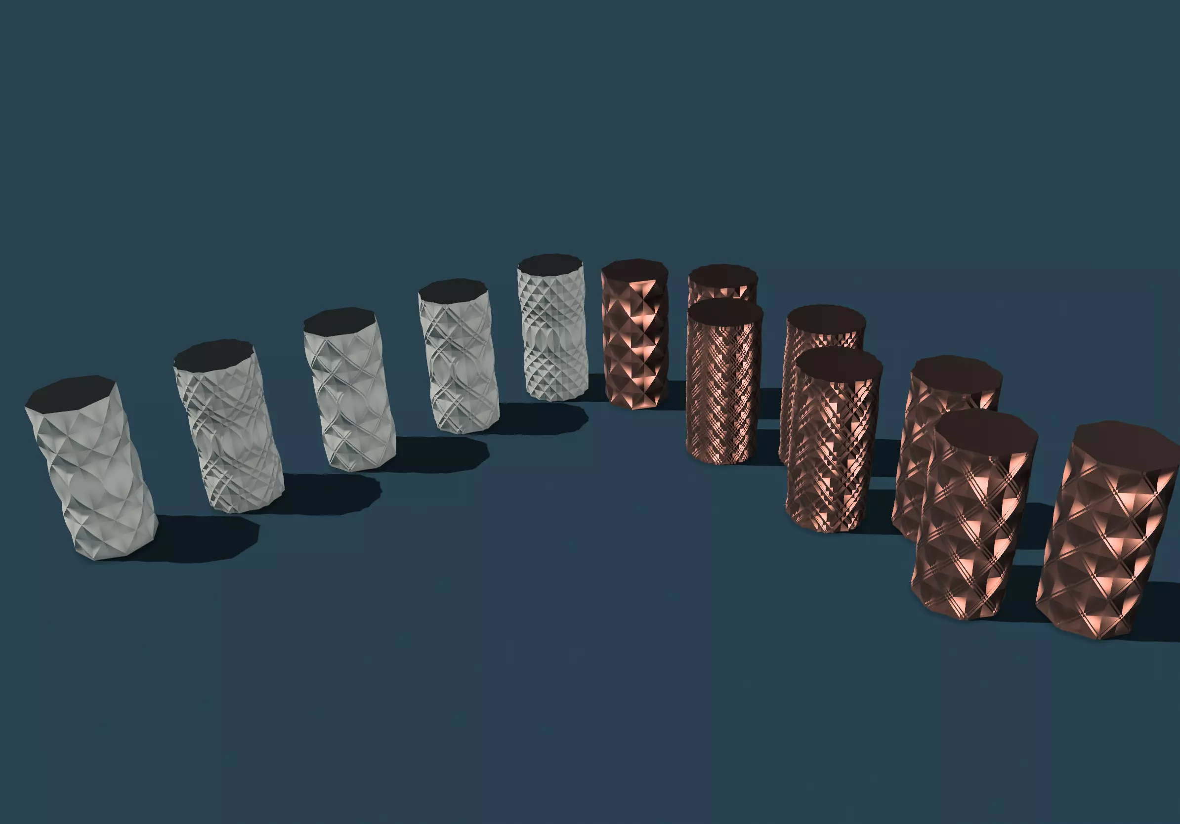Vase Diamant V1 3D print model_0
