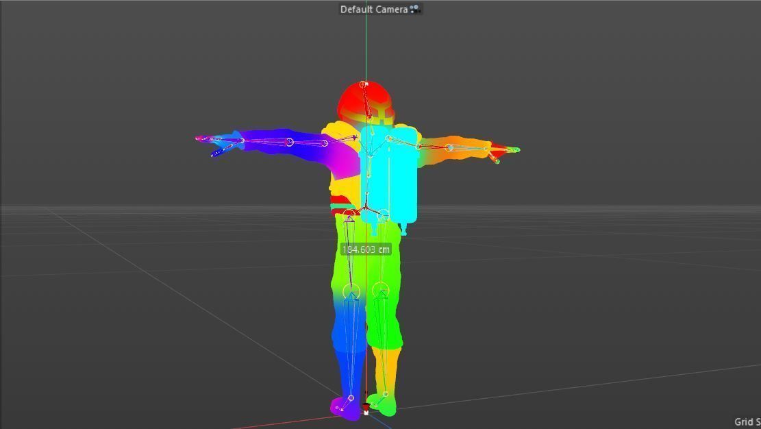 Spacesuit Rigged 3D model_15
