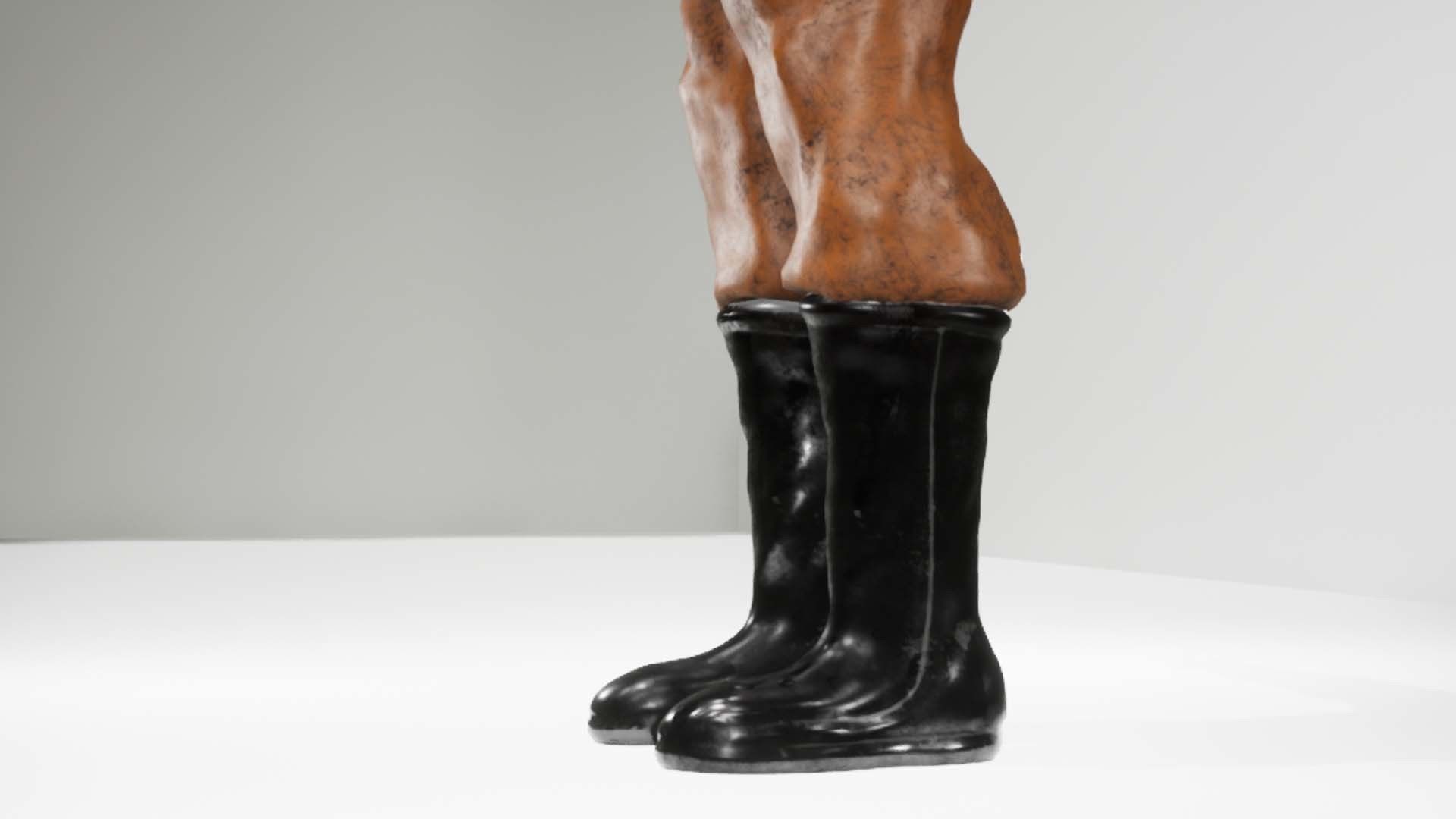 Spacesuit Rigged 3D model_5