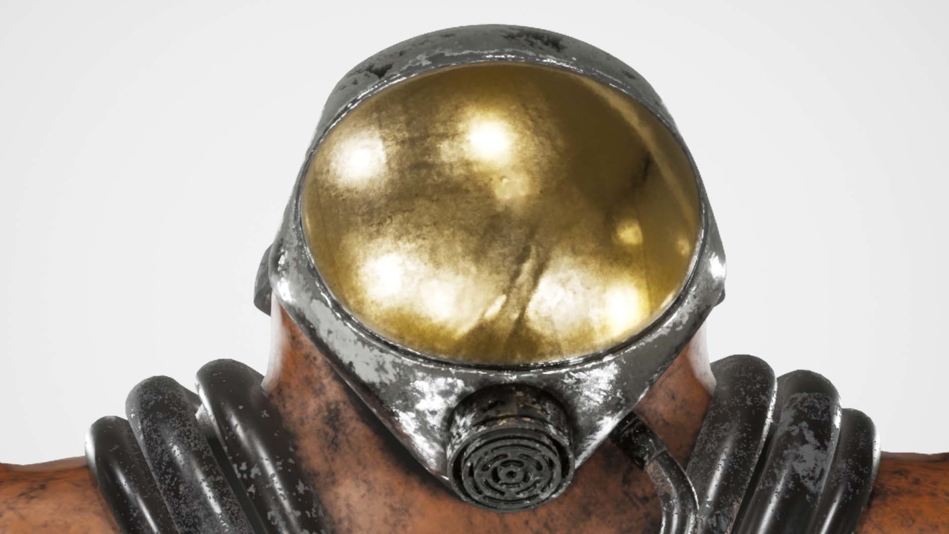 Spacesuit Rigged 3D model_4