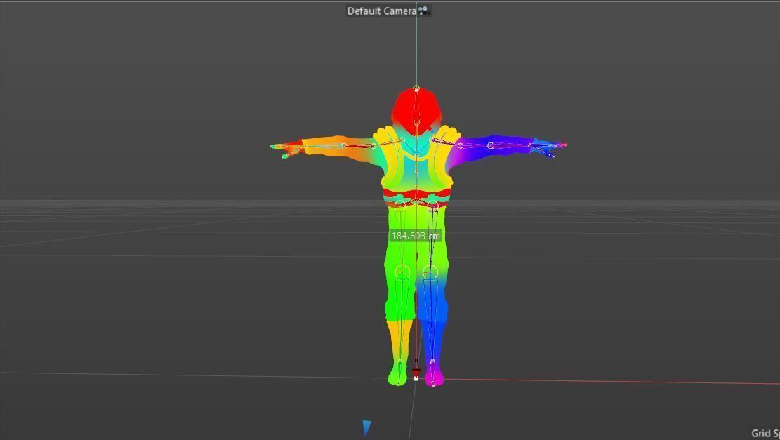 Spacesuit Rigged 3D model_16