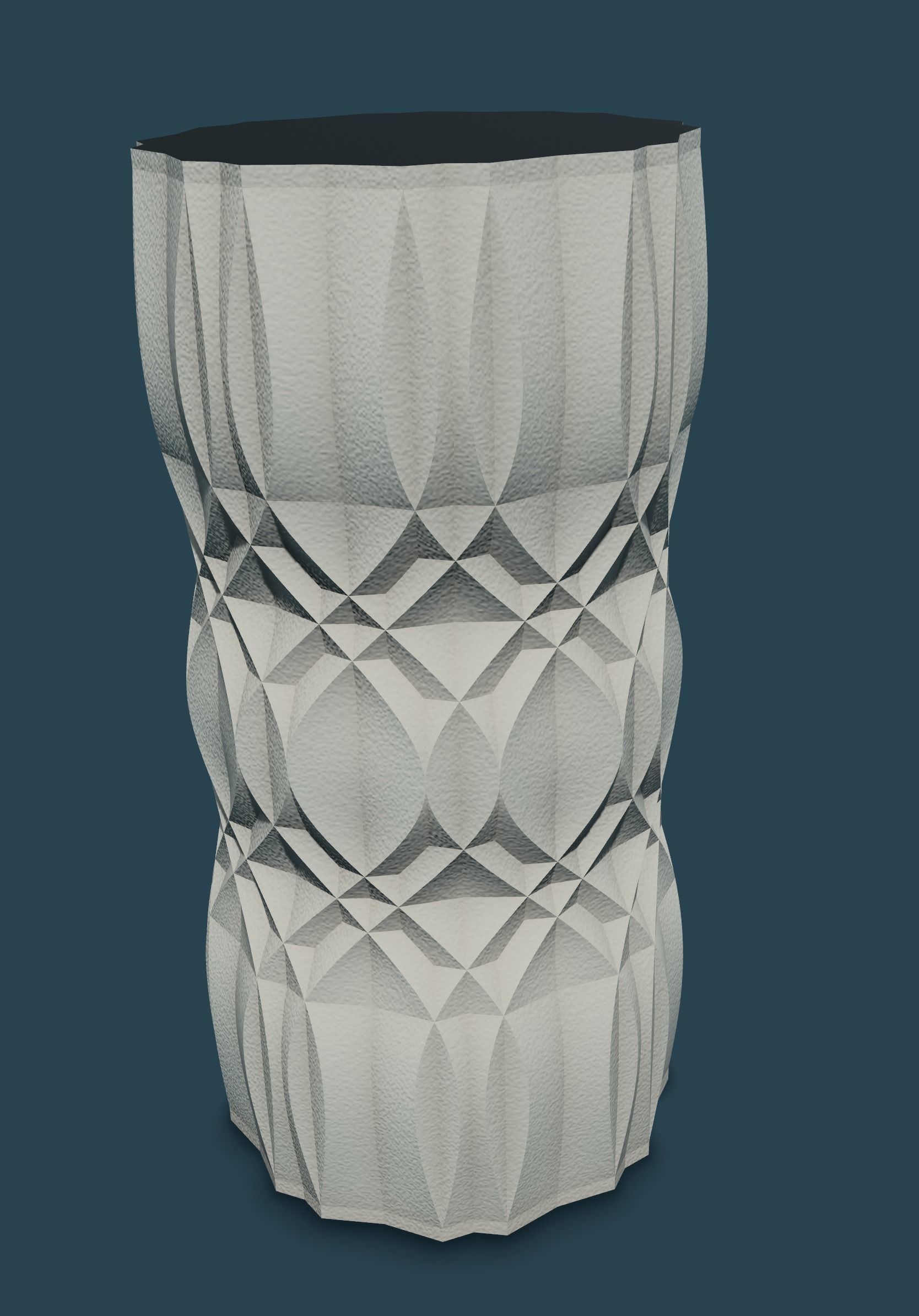 Vase  Diamant V2 3D print model_7