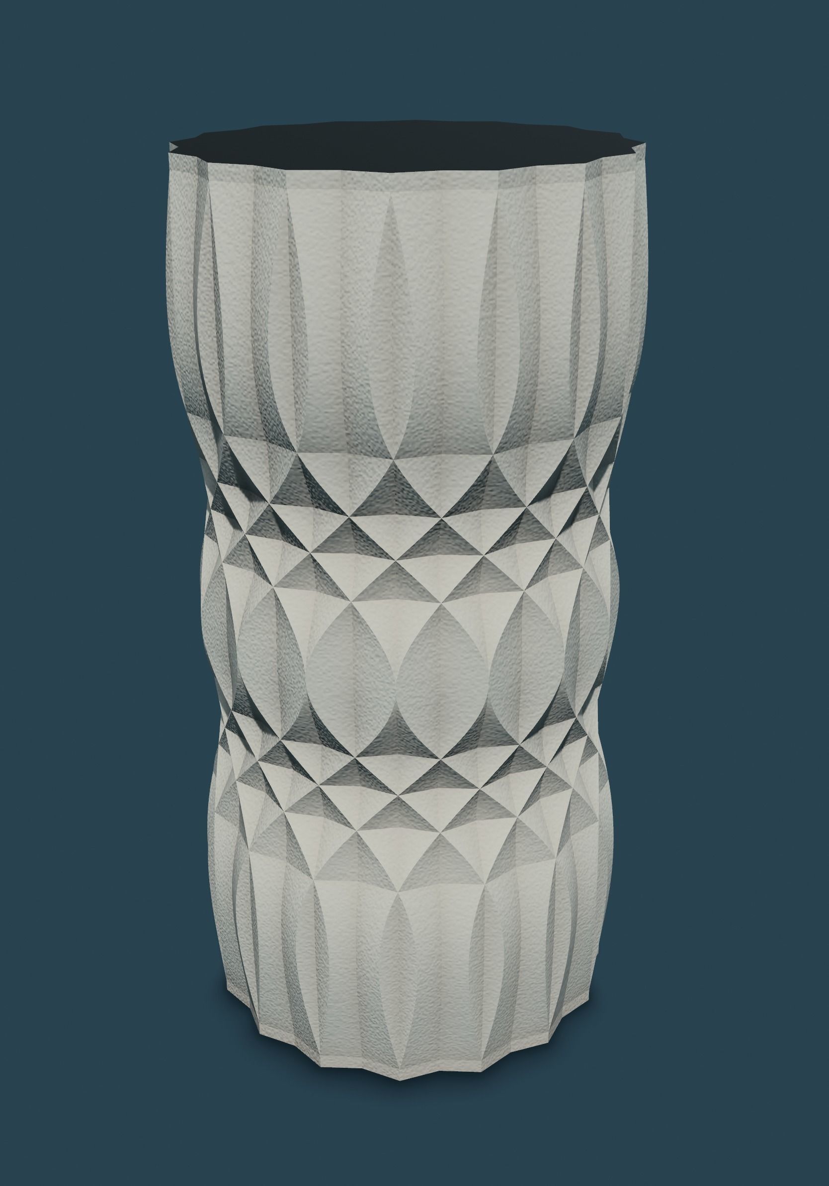 Vase  Diamant V2 3D print model_4