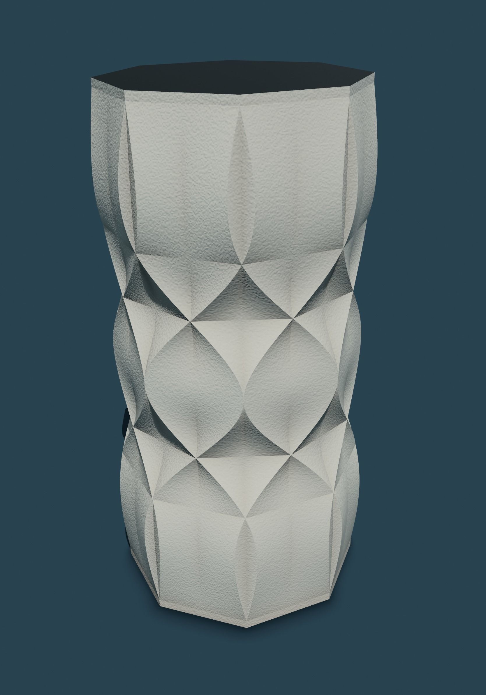 Vase  Diamant V2 3D print model_3
