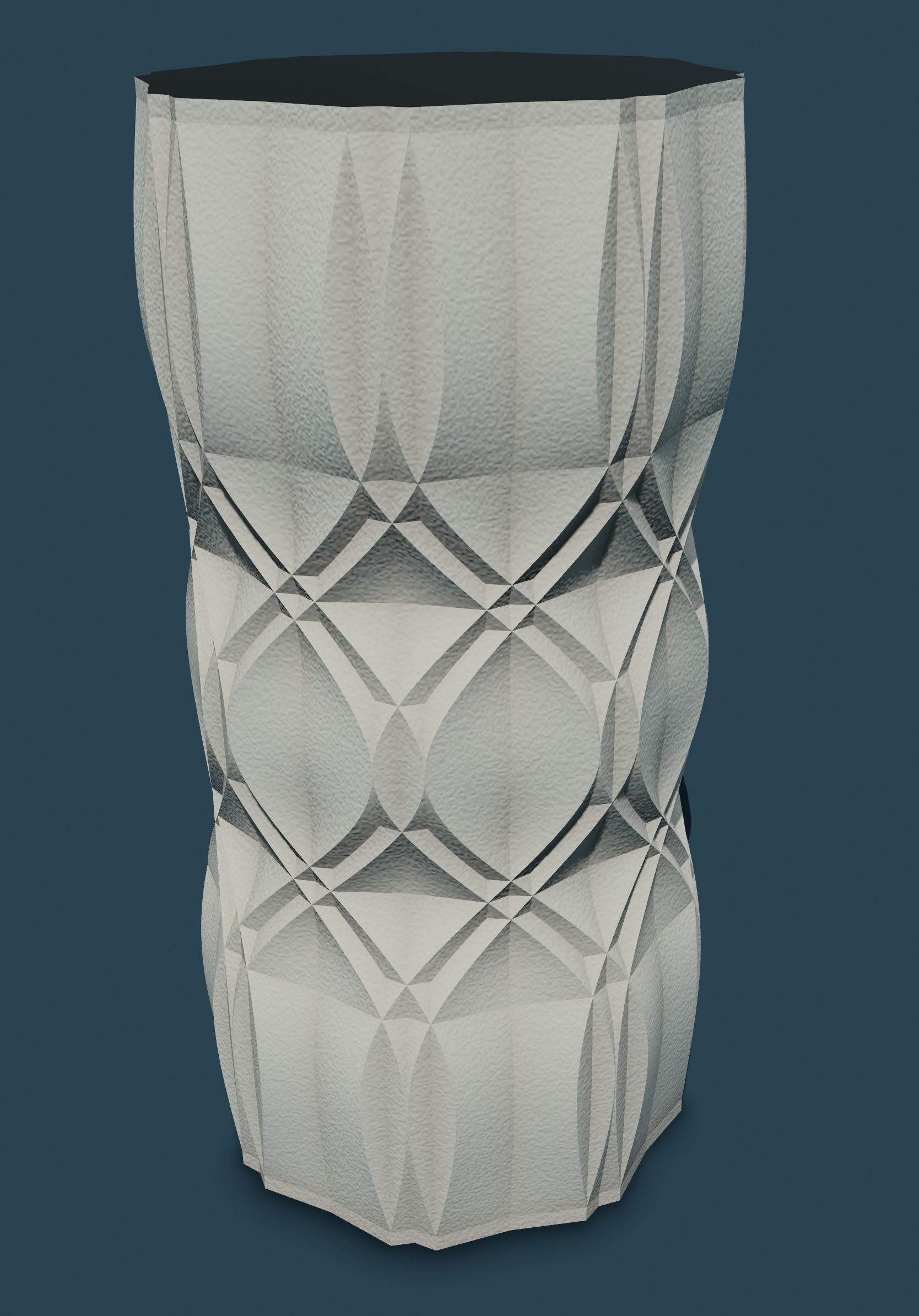 Vase  Diamant V2 3D print model_11