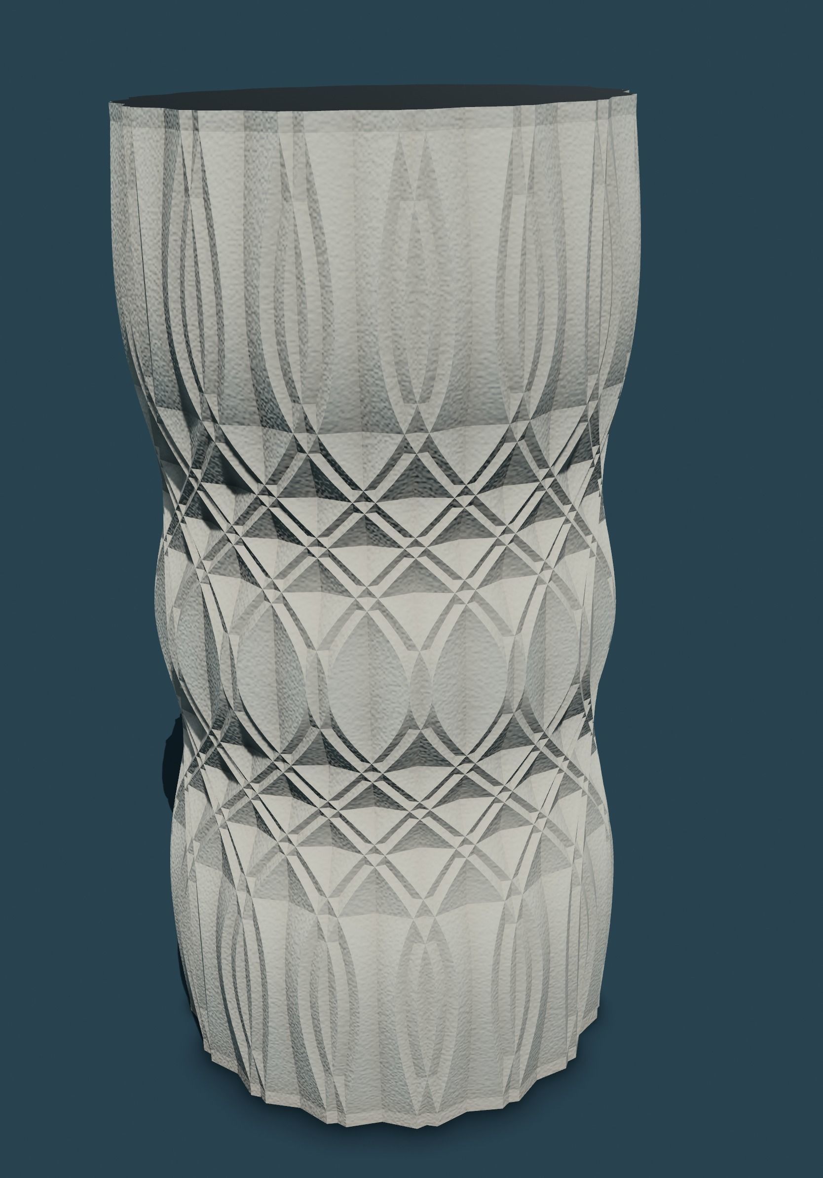 Vase  Diamant V2 3D print model_17