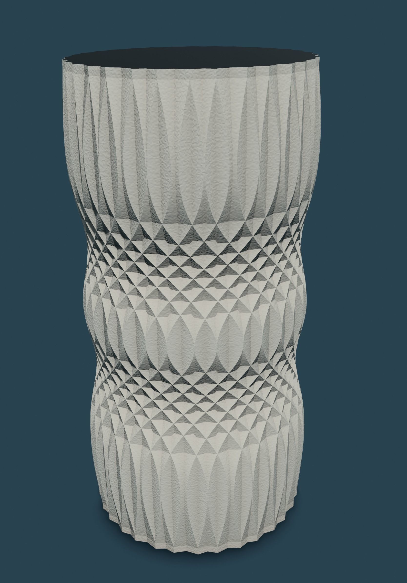 Vase  Diamant V2 3D print model_5