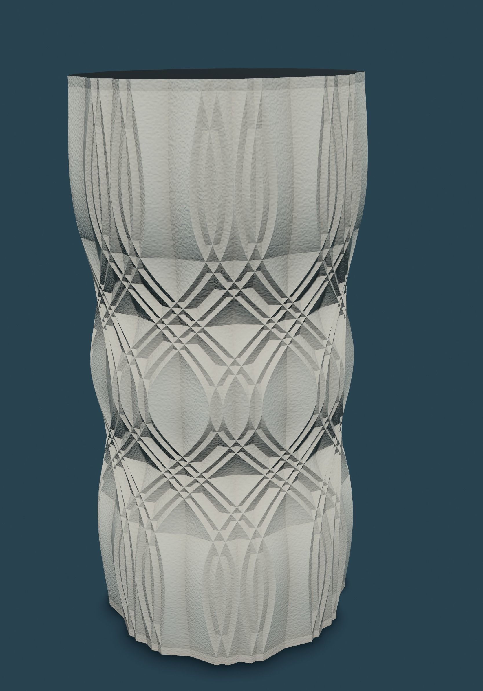 Vase  Diamant V2 3D print model_10