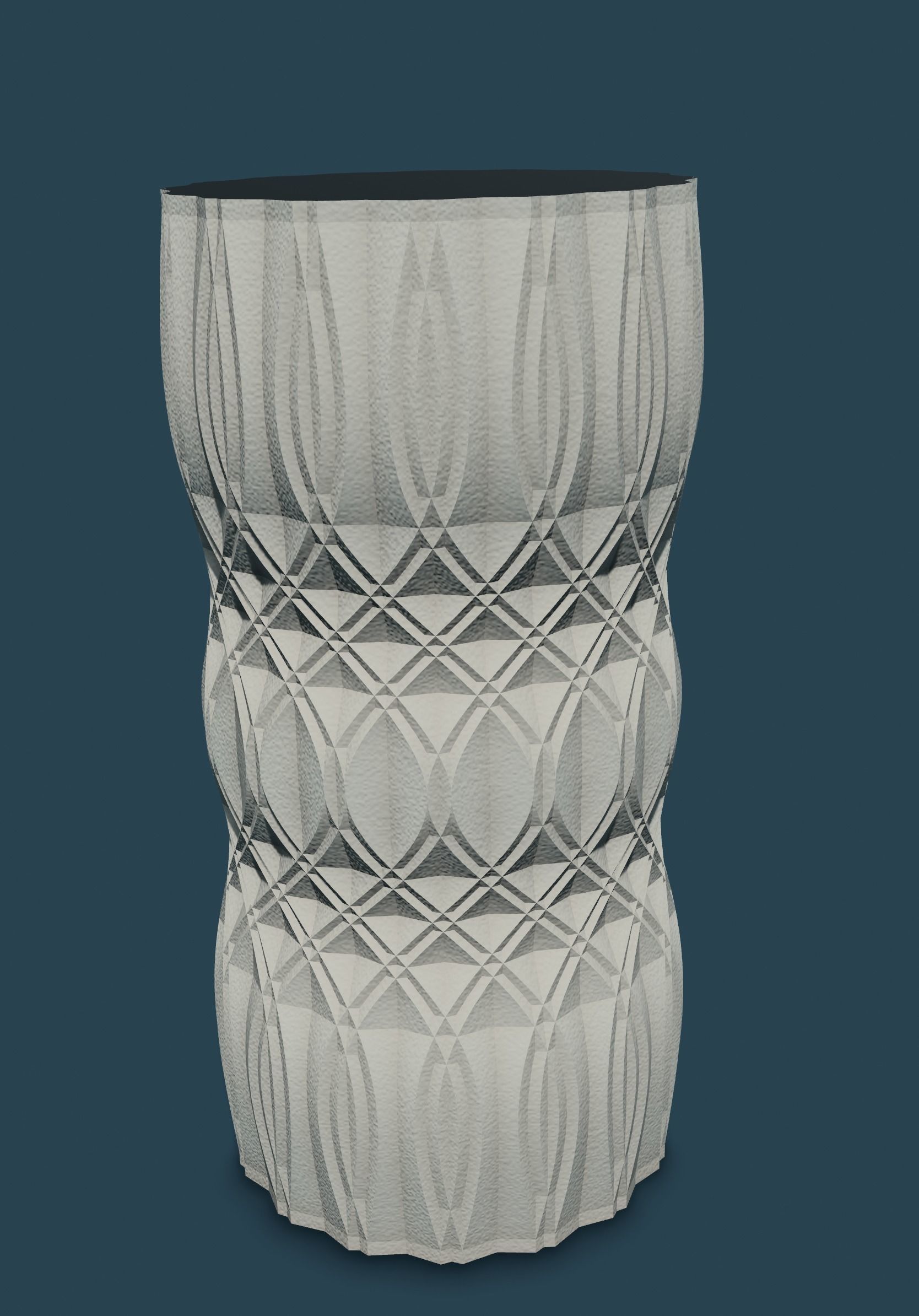 Vase  Diamant V2 3D print model_6
