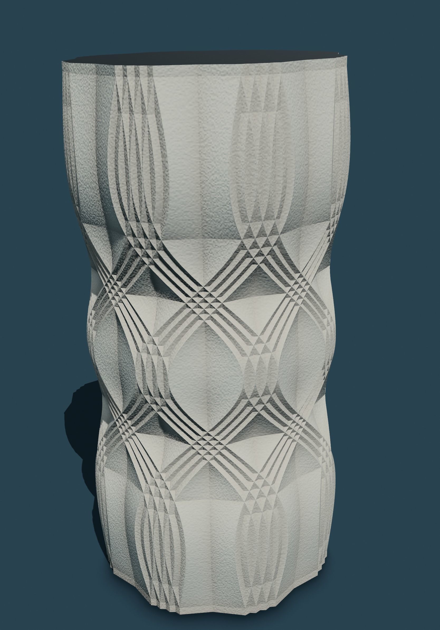 Vase  Diamant V2 3D print model_19