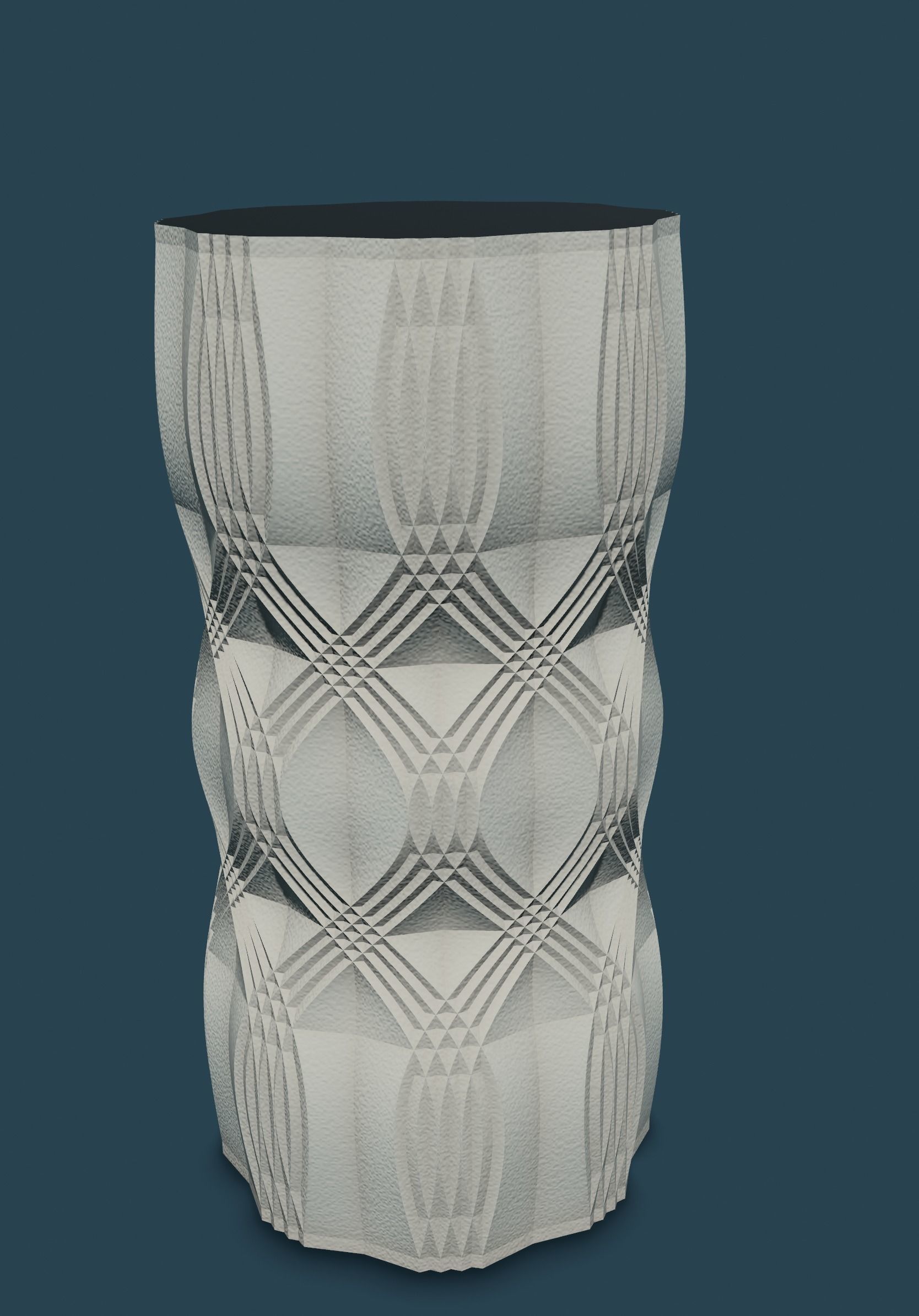 Vase  Diamant V2 3D print model_15