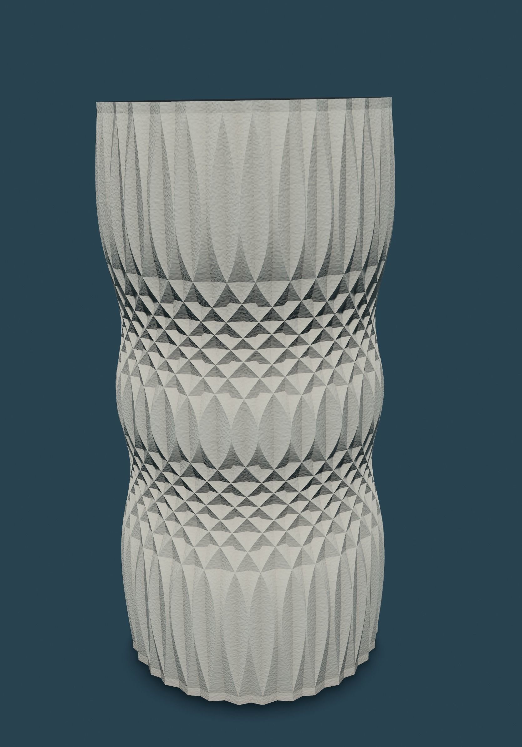 Vase  Diamant V2 3D print model_12